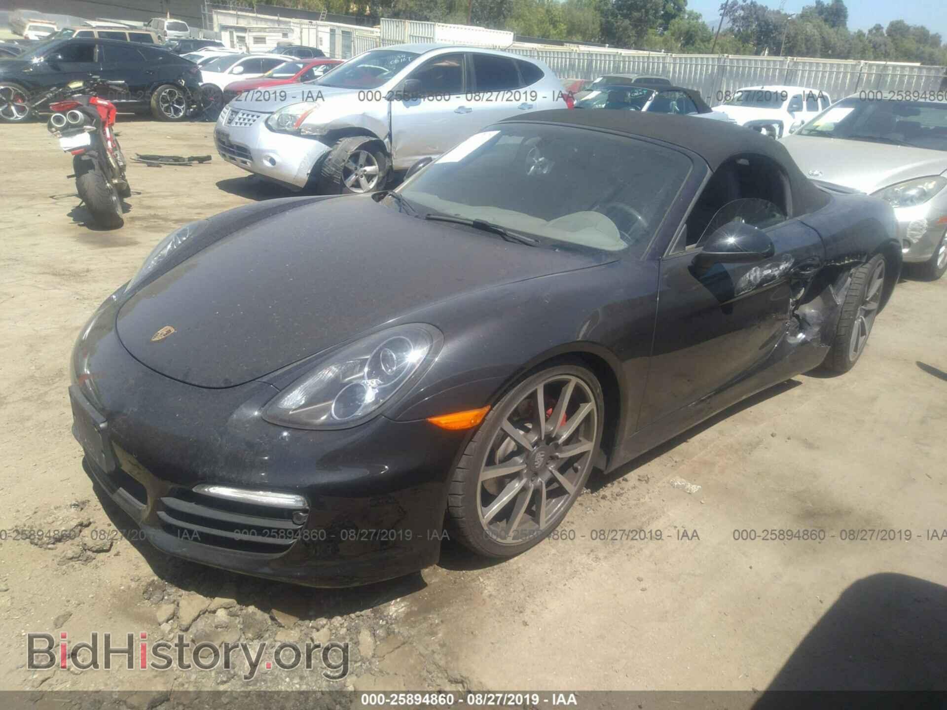 2013 PORSCHE BOXSTER - VIN: WP0CB2A89DS133373 - Фото 2