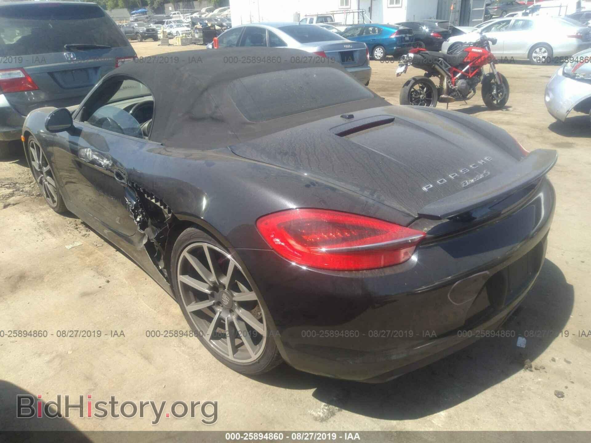 2013 PORSCHE BOXSTER - VIN: WP0CB2A89DS133373 - Фото 3