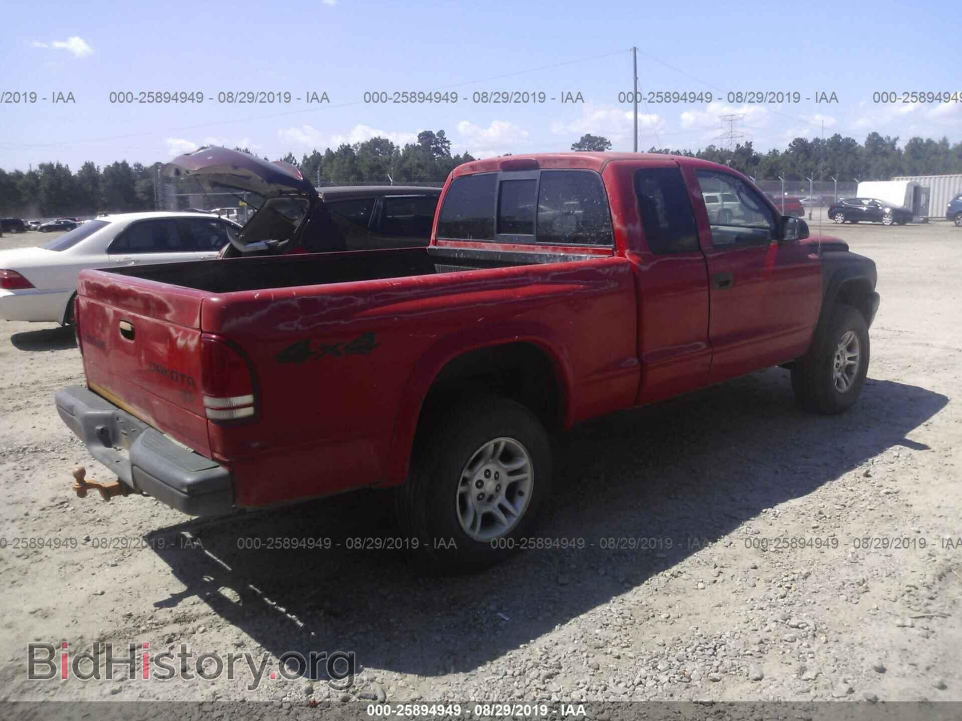 2003 DODGE DAKOTA - VIN: 1D7HG12X63S136047 - Фото 4