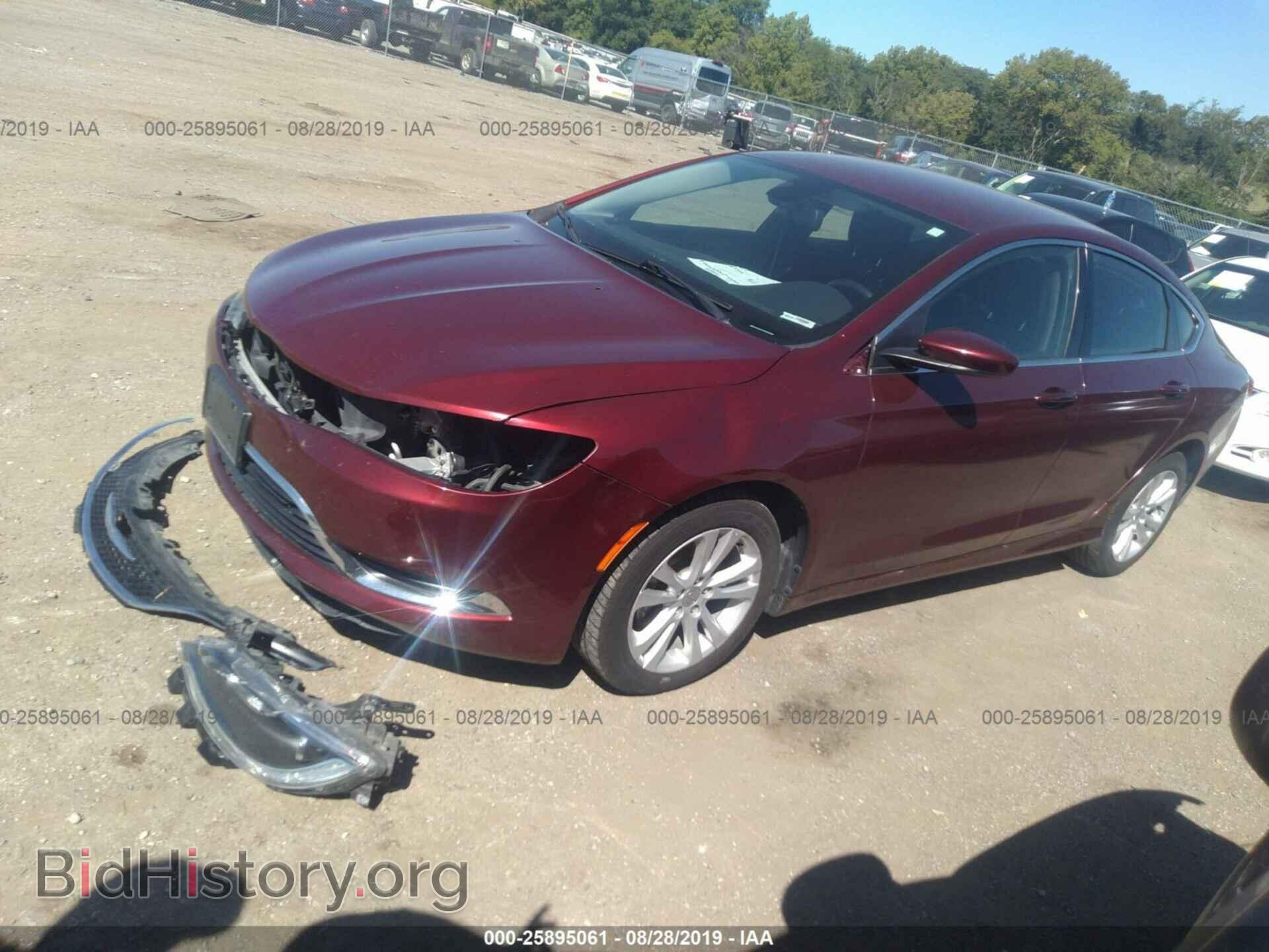 2016 CHRYSLER 200 - VIN: 1C3CCCAB0GN165165 - Фото 2