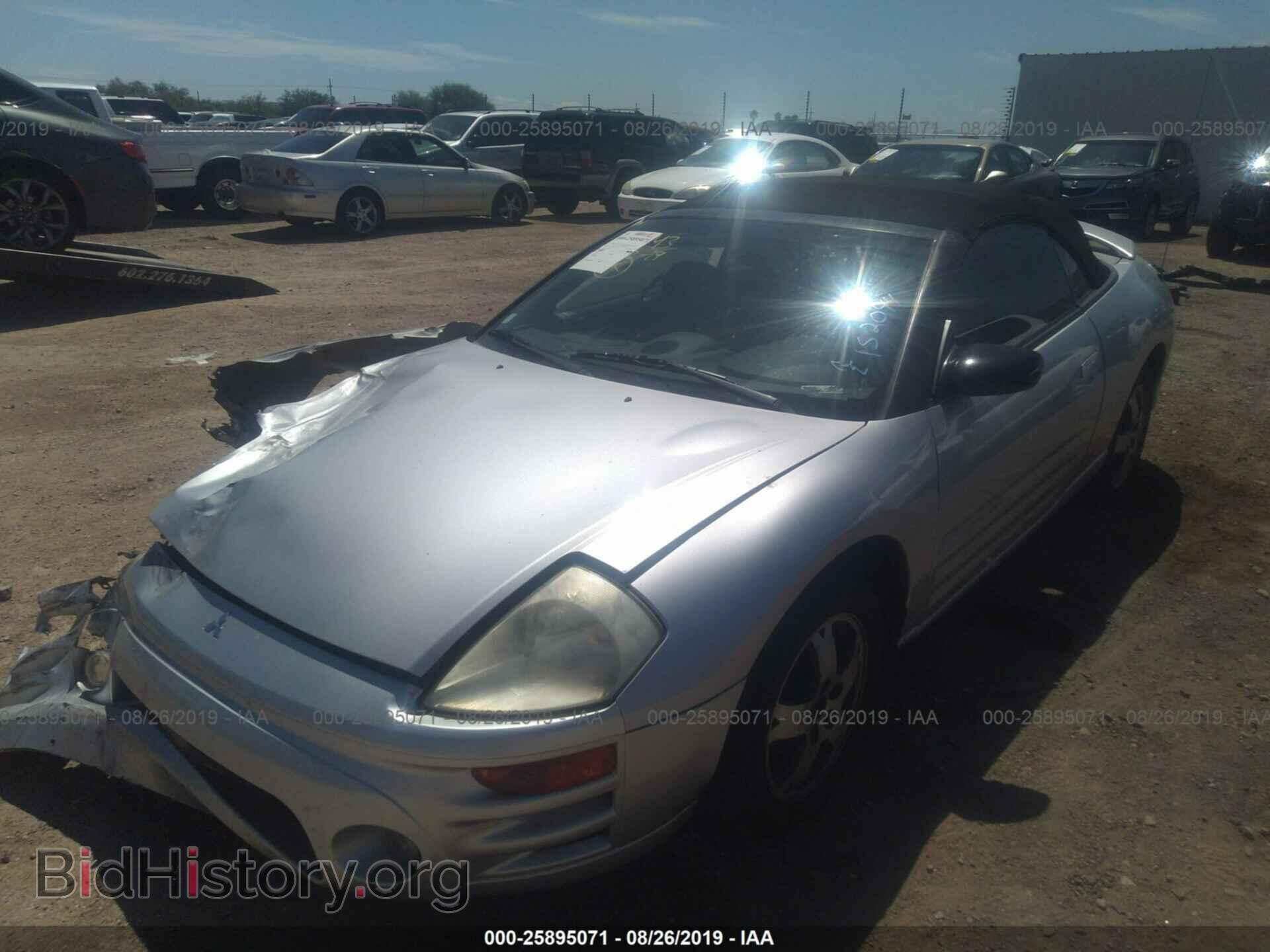 2003 MITSUBISHI ECLIPSE - VIN: 4A3AE45G03E152044 - Photo 2