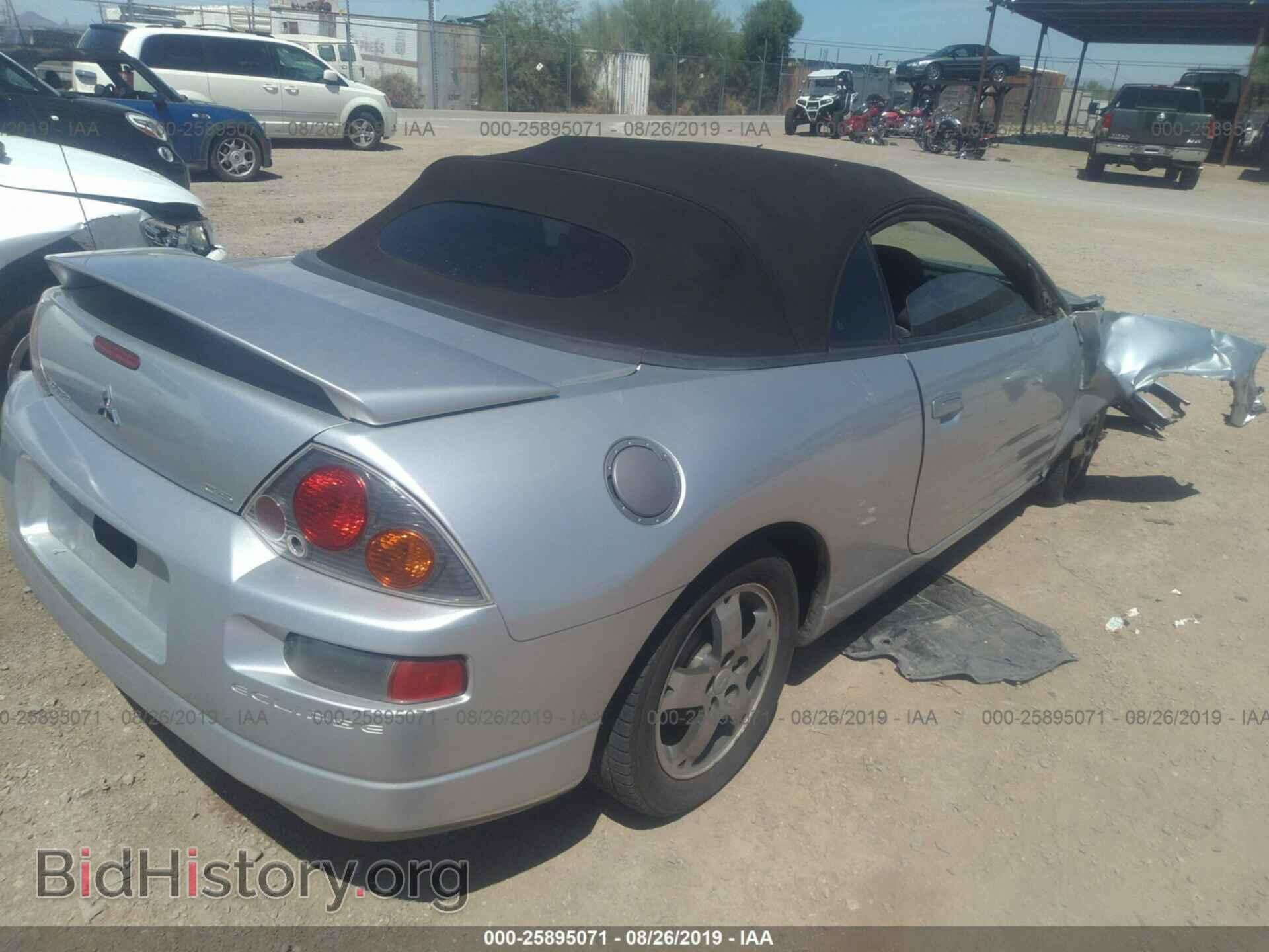 2003 MITSUBISHI ECLIPSE - VIN: 4A3AE45G03E152044 - Photo 4