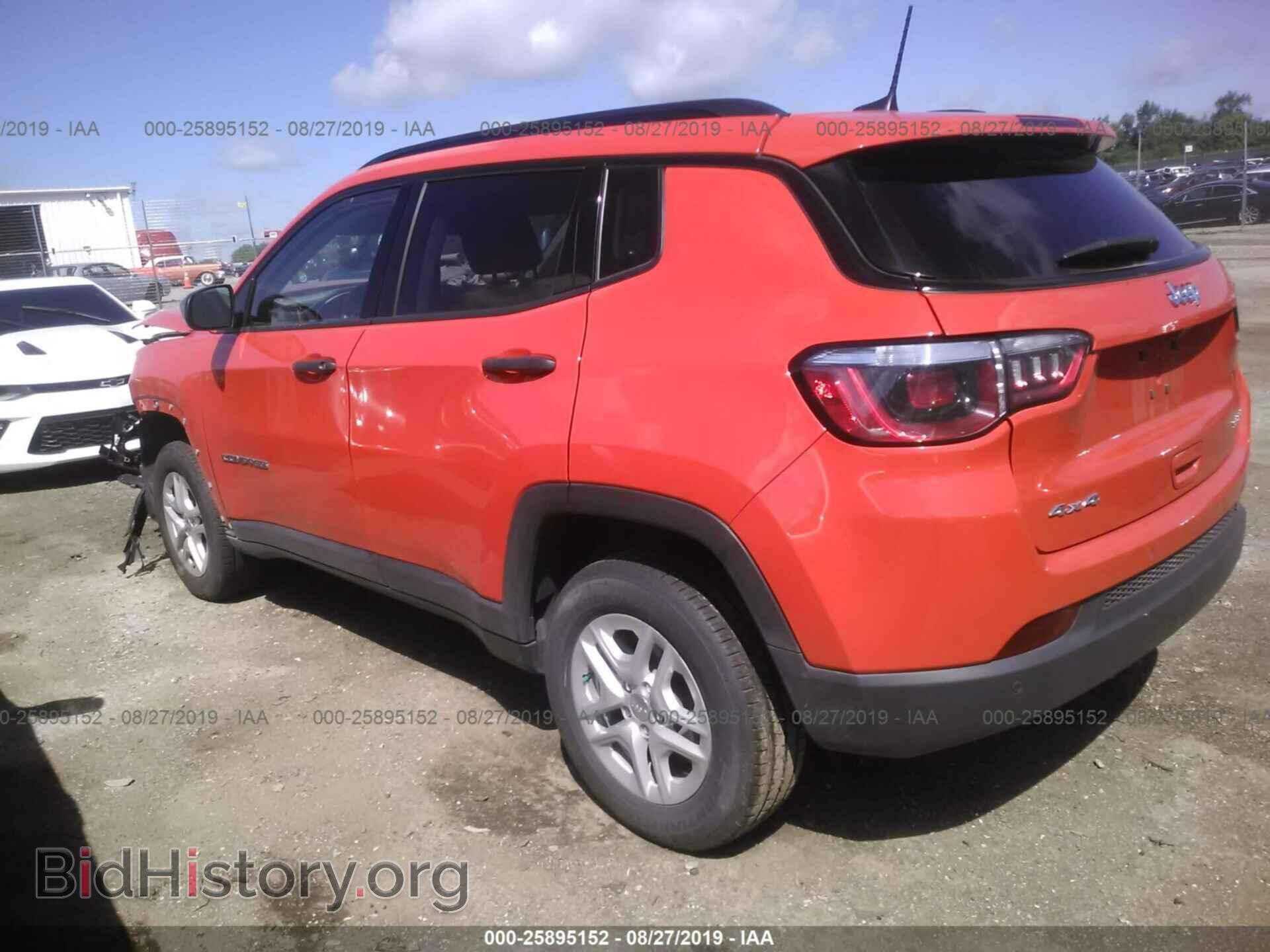 2018 JEEP COMPASS - VIN: 3C4NJDAB2JT139545 - Фото 3