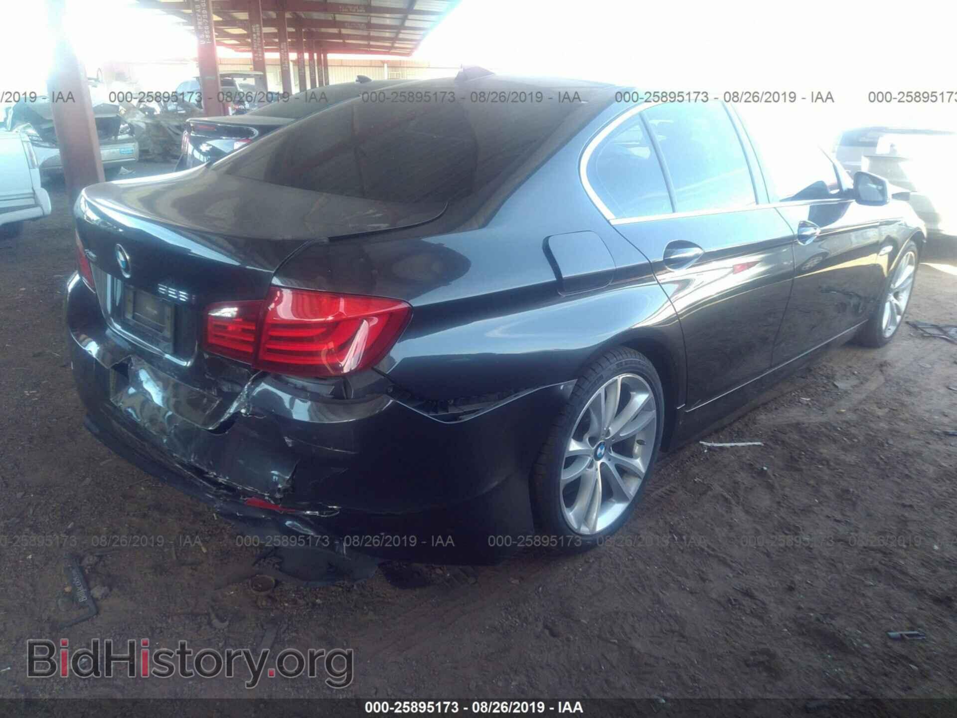 2013 BMW 528 - VIN: WBAXH5C50DD108397 - Фото 4