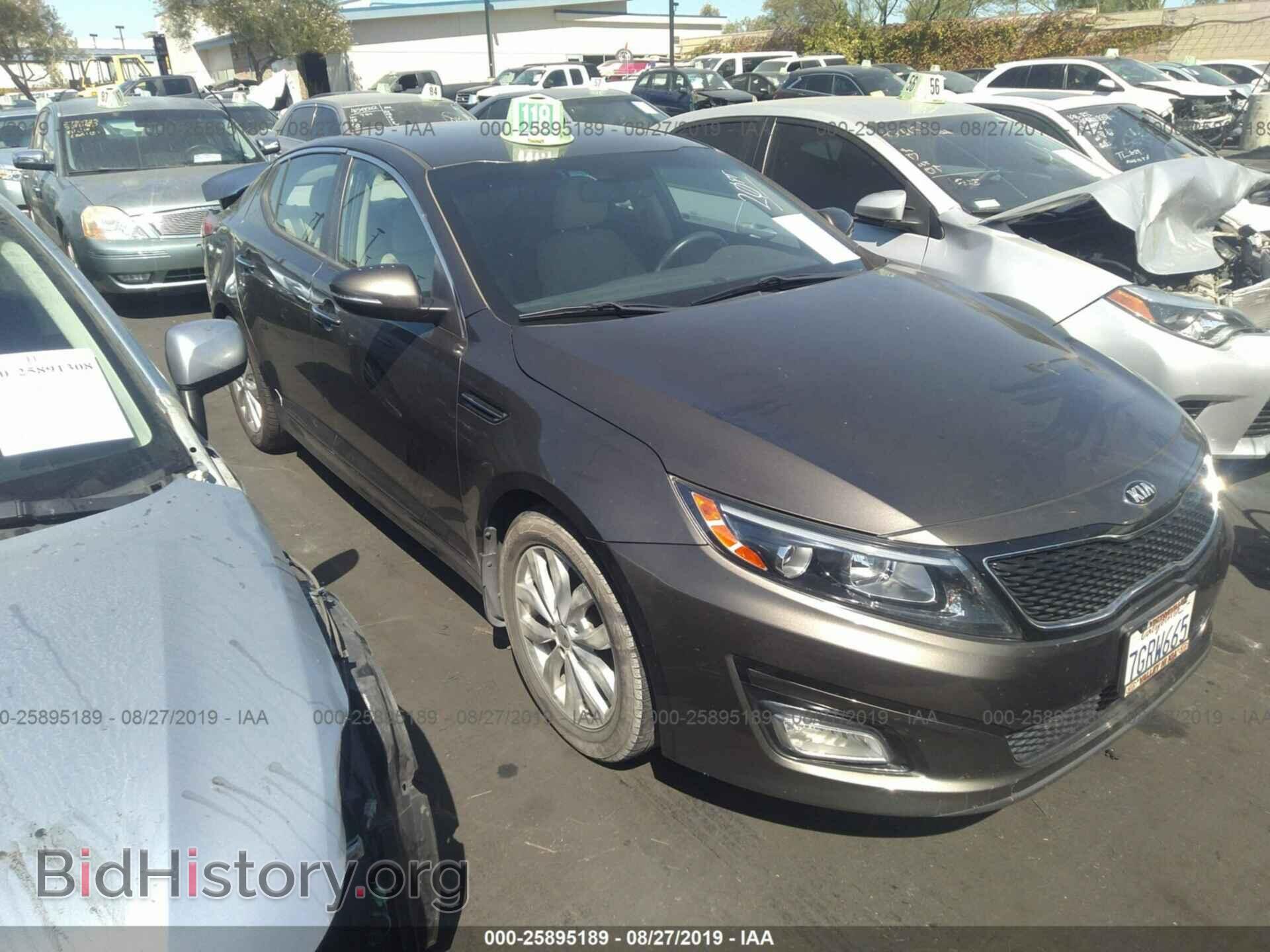 Фотография 5XXGN4A73FG404209 - KIA OPTIMA 2015