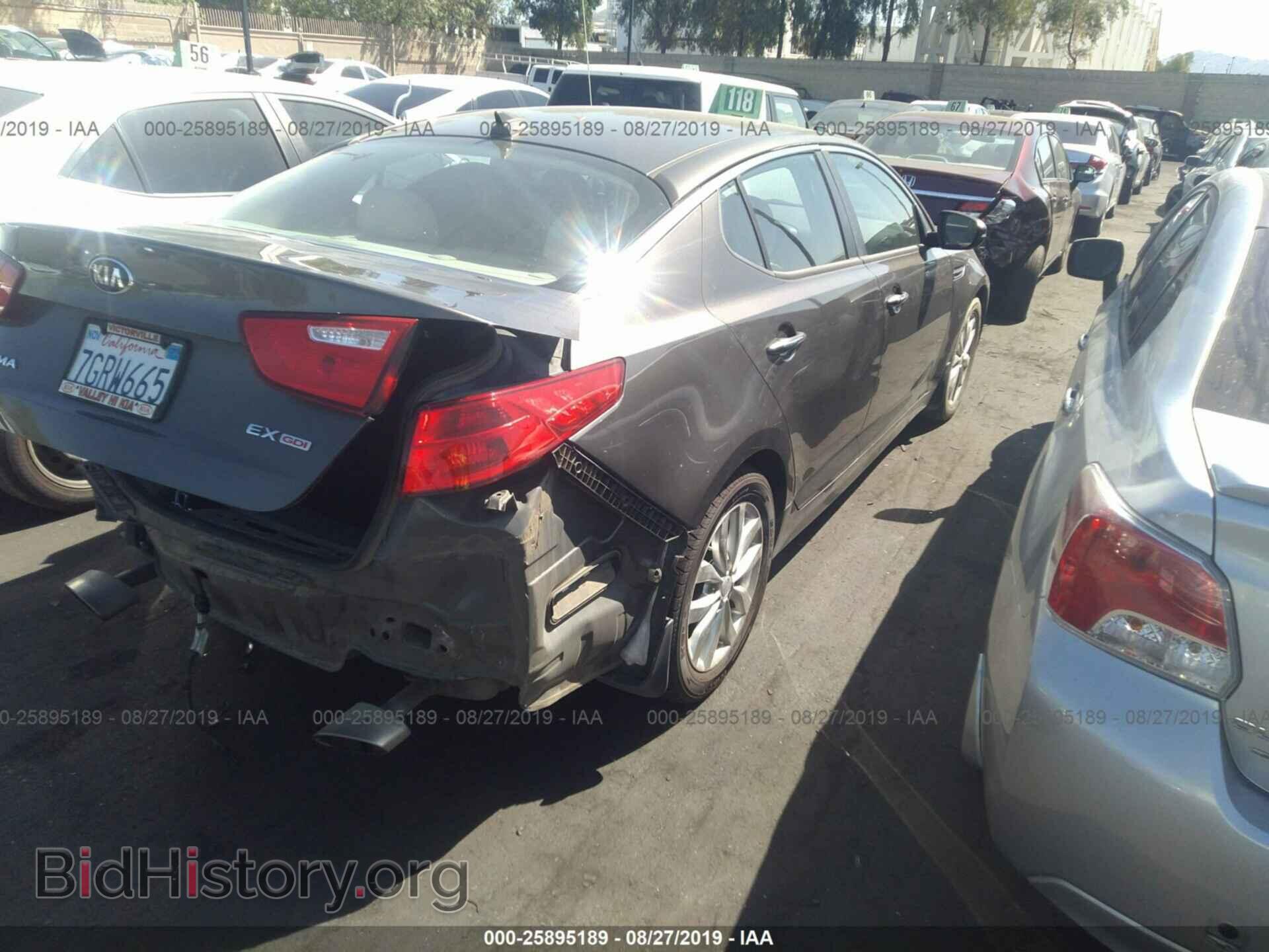 2015 KIA OPTIMA - VIN: 5XXGN4A73FG404209 - Фото 4