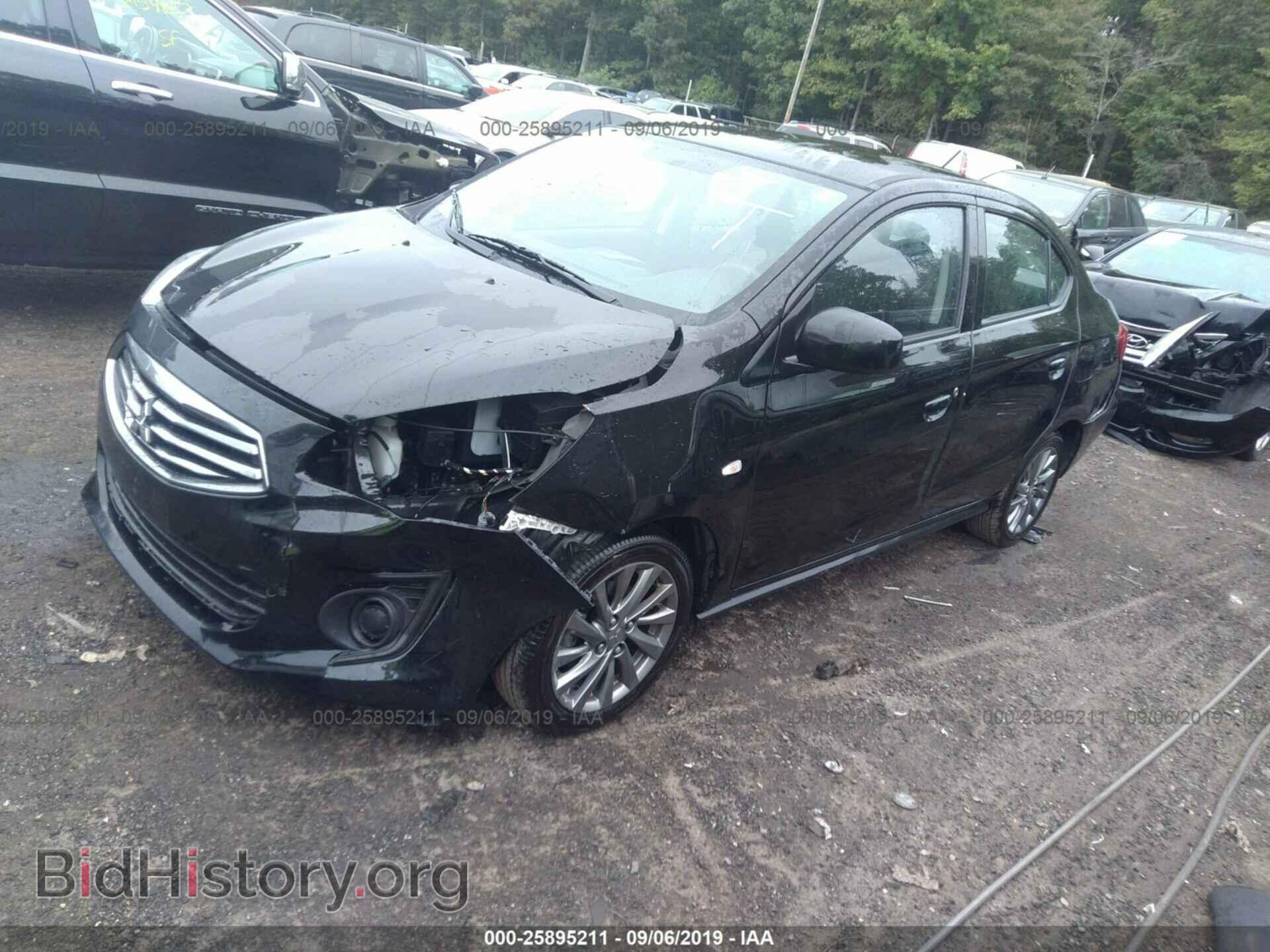 2019 MITSUBISHI MIRAGE - VIN: ML32F3FJ6KHF08413 - Фото 2