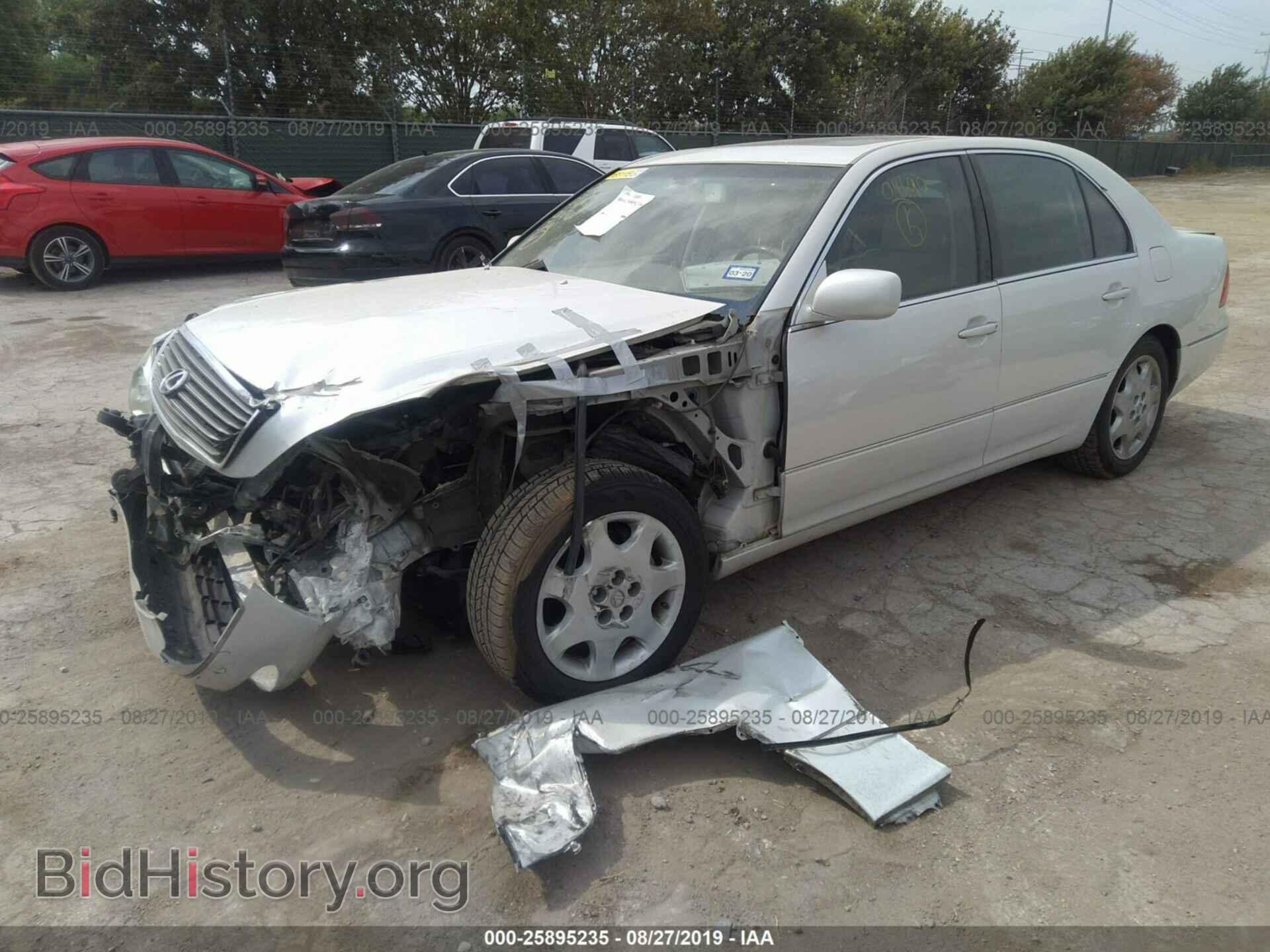 2001 LEXUS LS - VIN: JTHBN30F510011690 - Фото 2