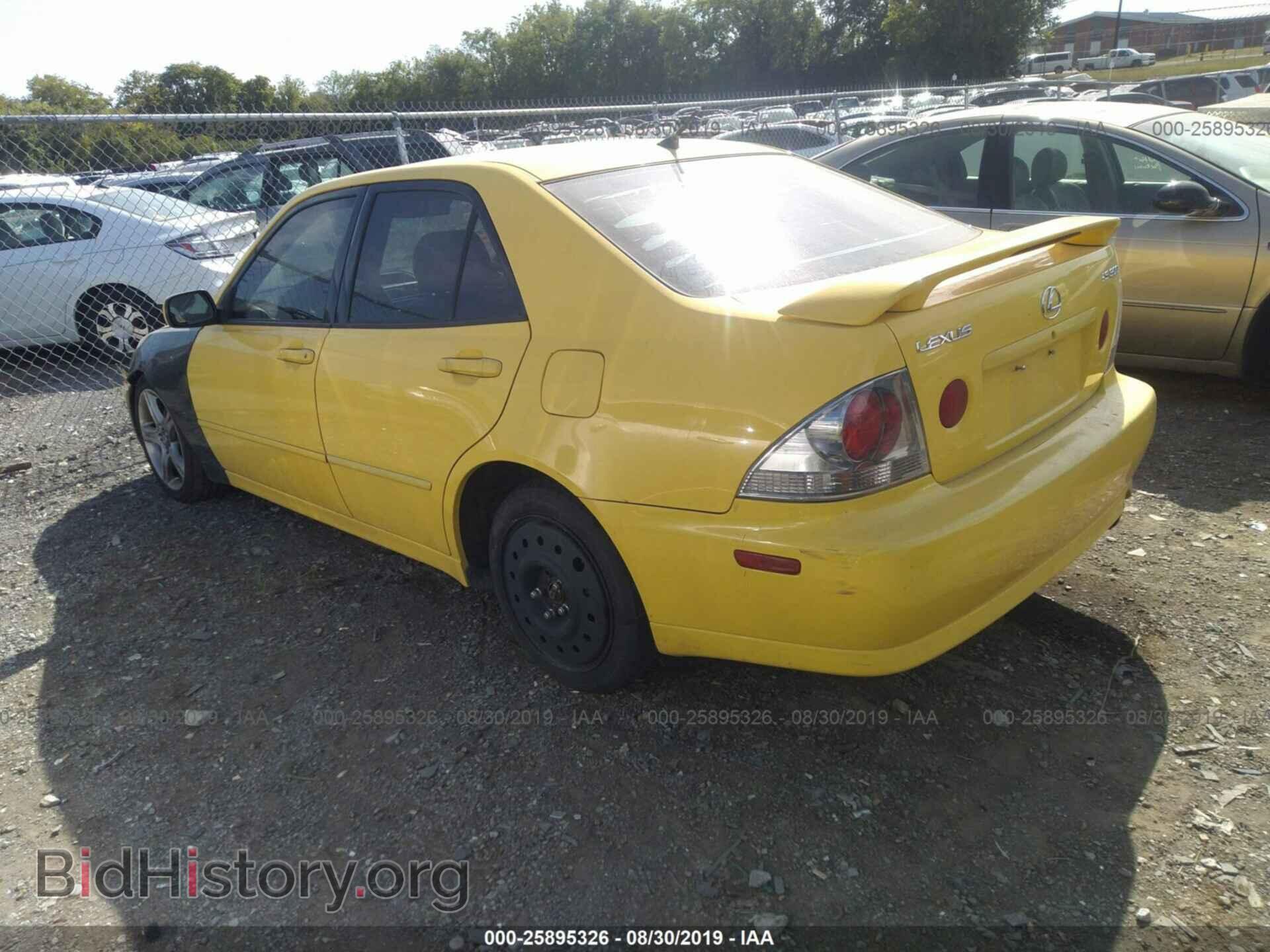 2001 LEXUS IS - VIN: JTHBD182910018912 - Фото 3
