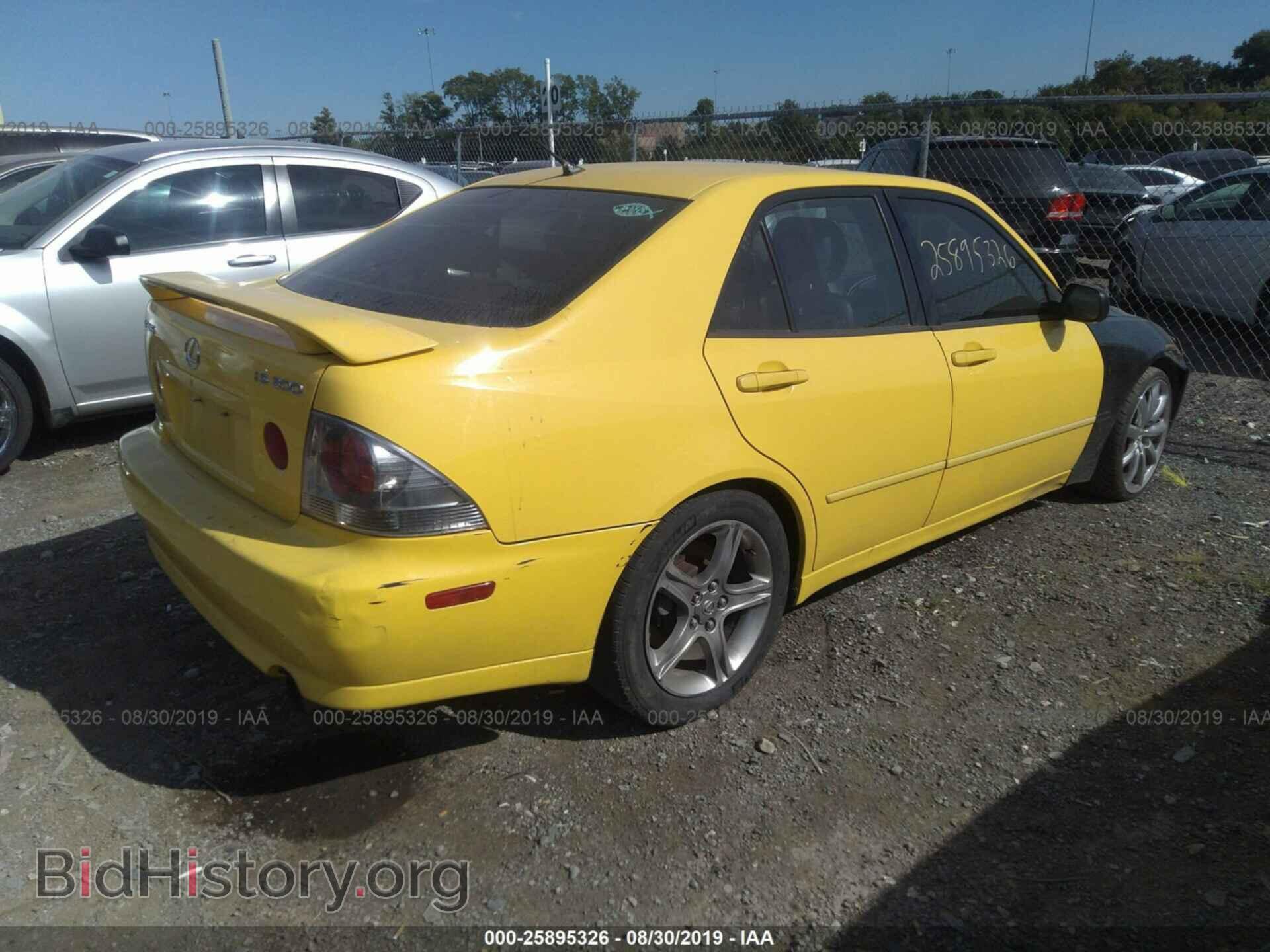 2001 LEXUS IS - VIN: JTHBD182910018912 - Фото 4