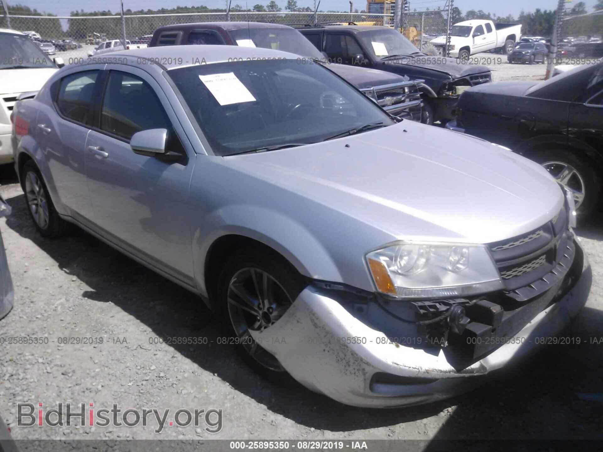 Фотография 1C3CDZCBXCN313510 - DODGE AVENGER 2012