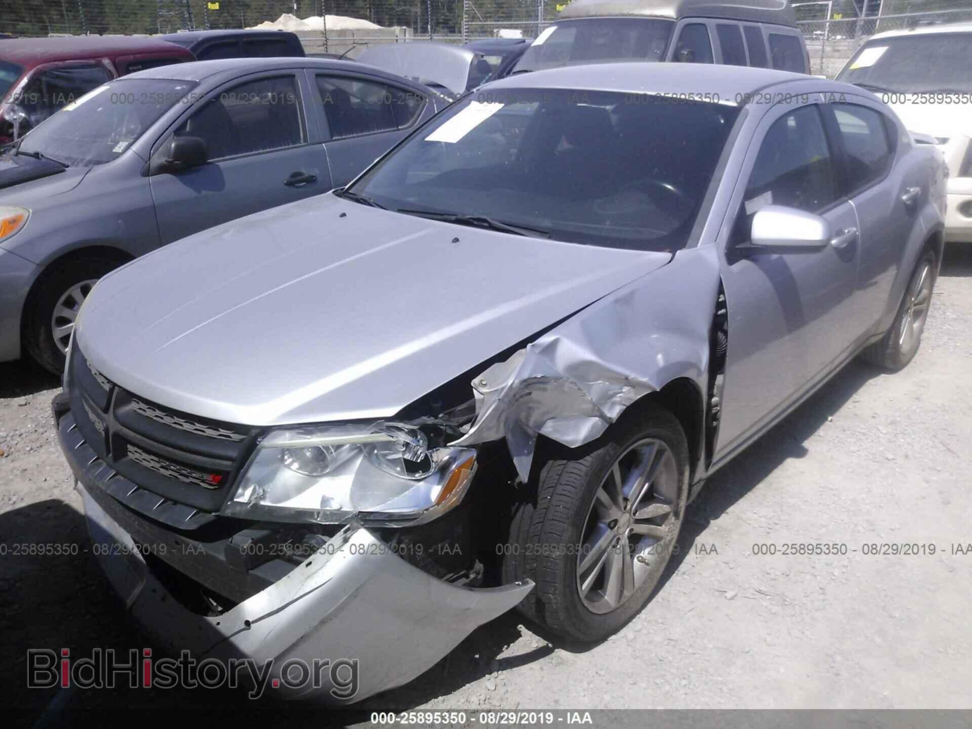 2012 DODGE AVENGER - VIN: 1C3CDZCBXCN313510 - Фото 2