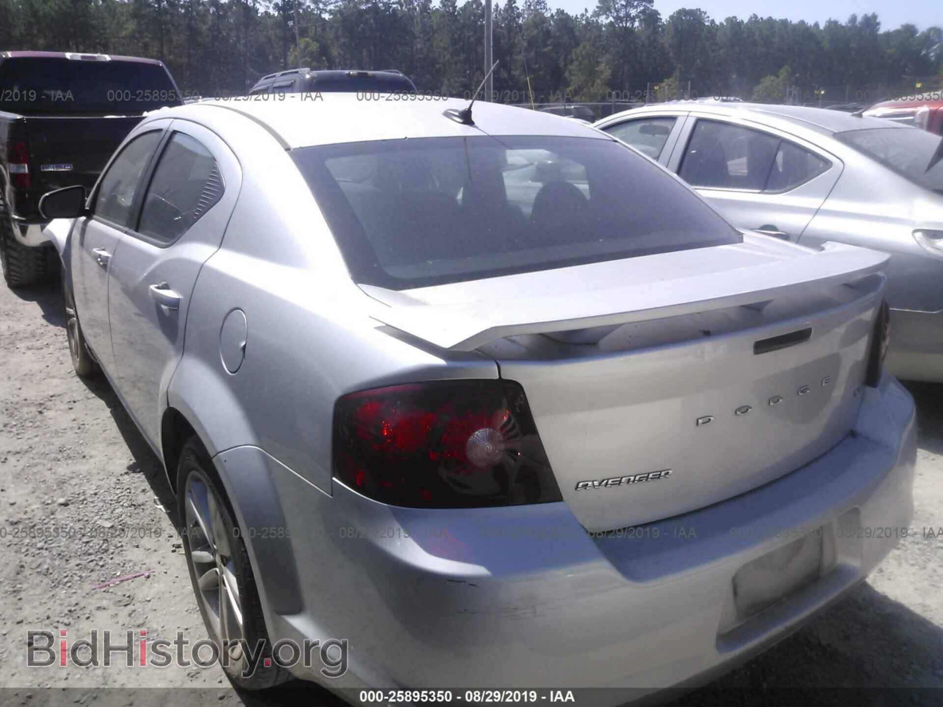 2012 DODGE AVENGER - VIN: 1C3CDZCBXCN313510 - Фото 3
