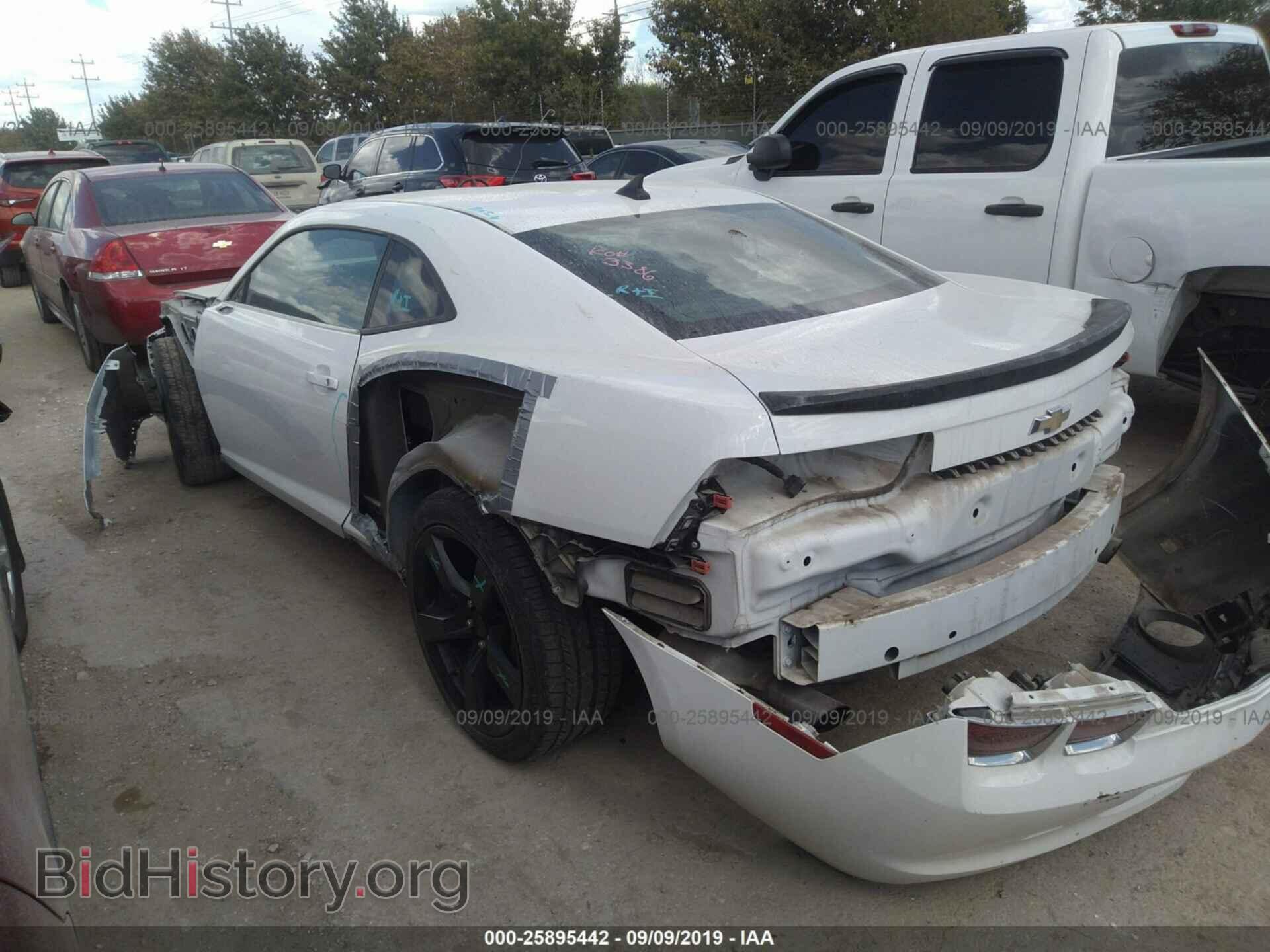 2013 CHEVROLET CAMARO - VIN: 2G1FA1E31D9140496 - Фото 3