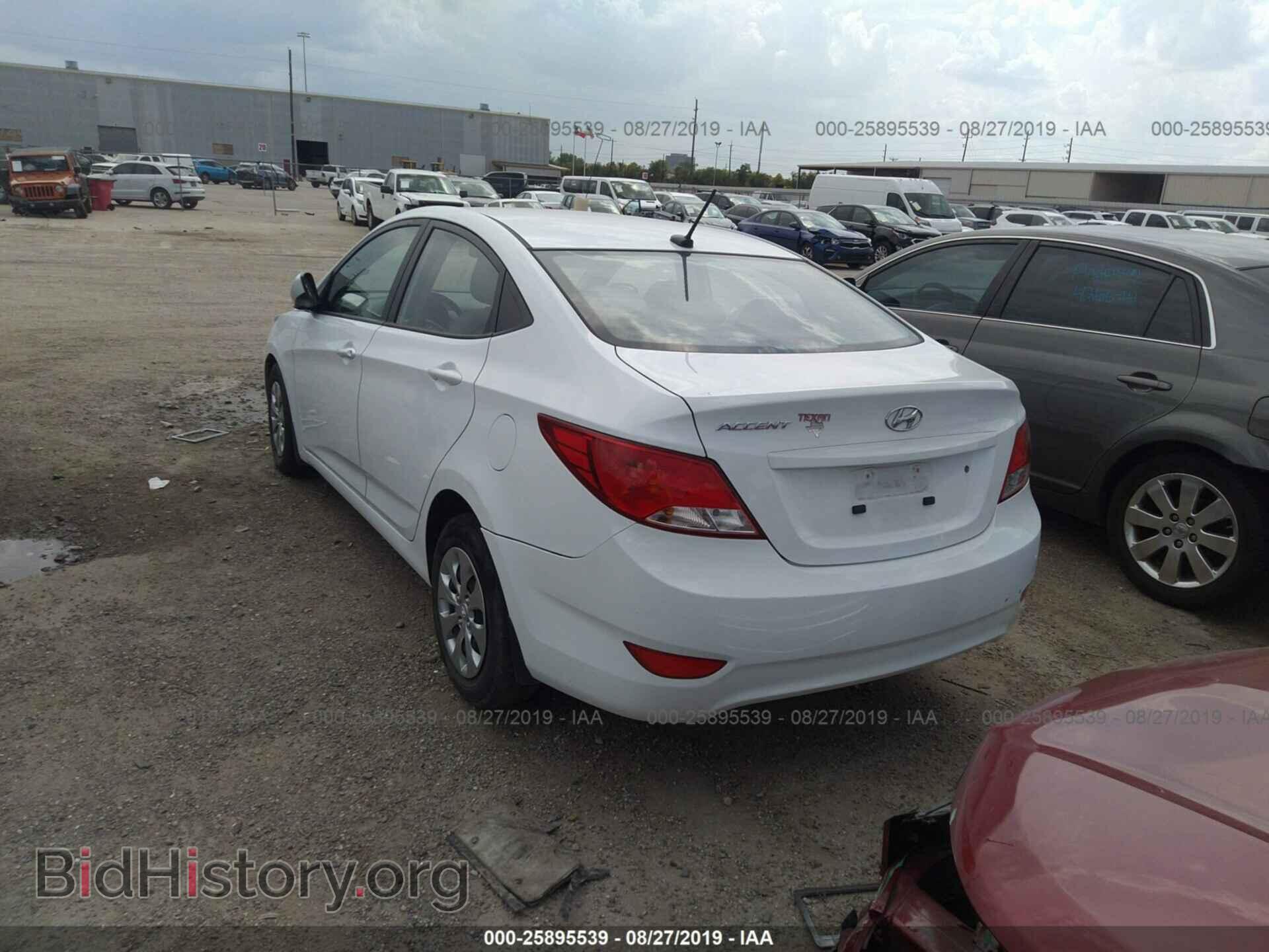 2017 HYUNDAI ACCENT - VIN: KMHCT4AE6HU287155 - Фото 3