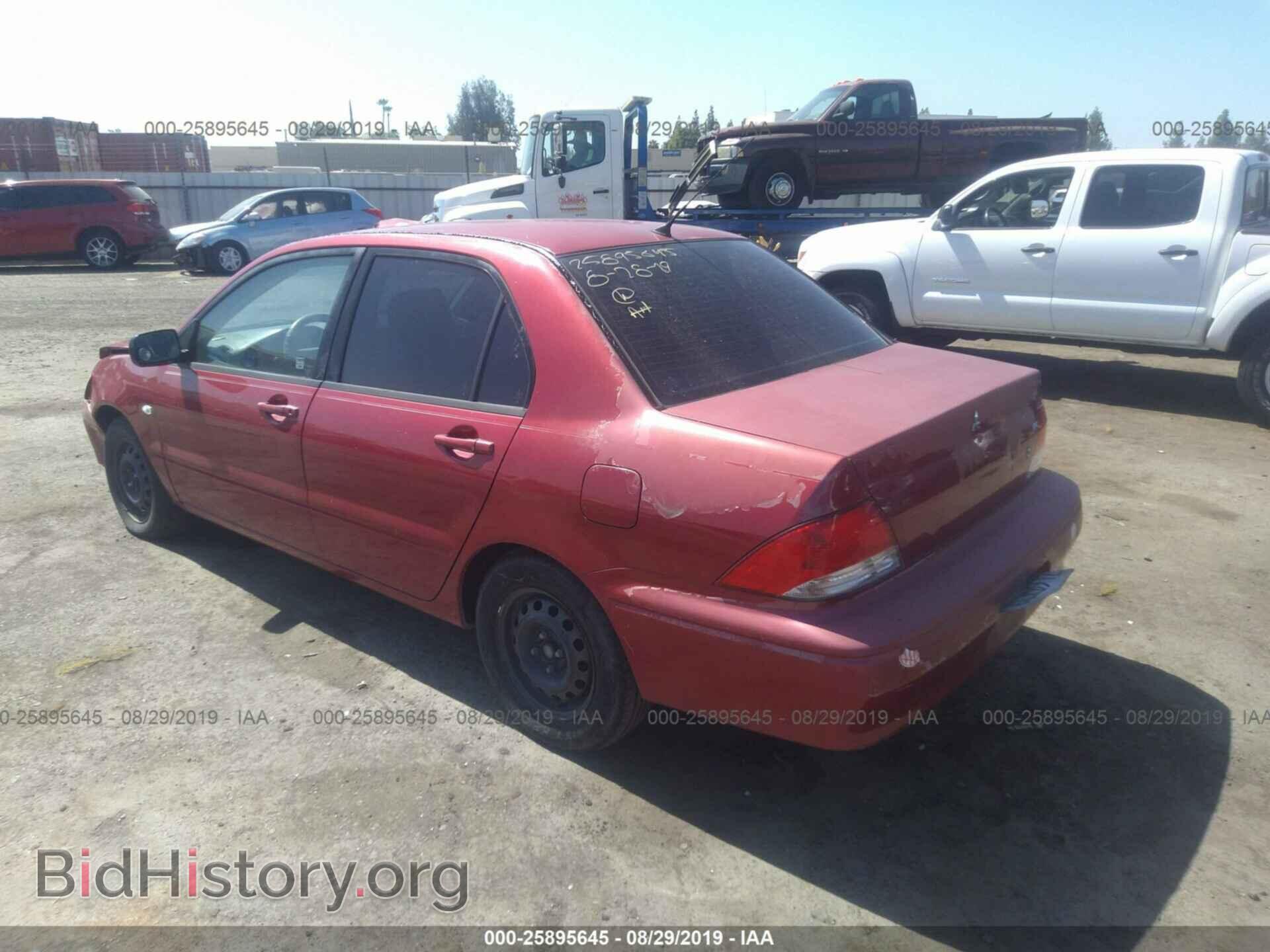 2003 MITSUBISHI LANCER - VIN: JA3AJ26E63U028123 - Фото 3