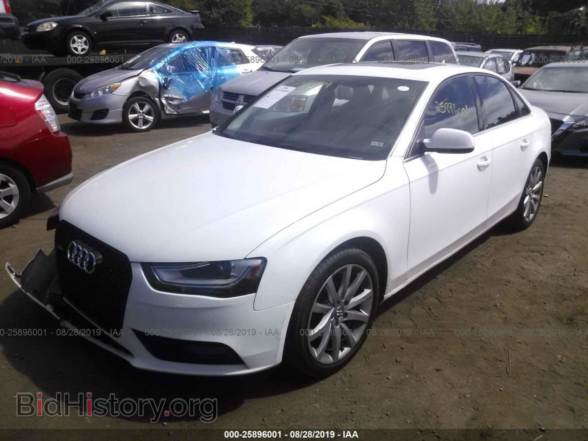 2013 AUDI A4 - VIN: WAUEFAFL5DN016891 - Photo 2