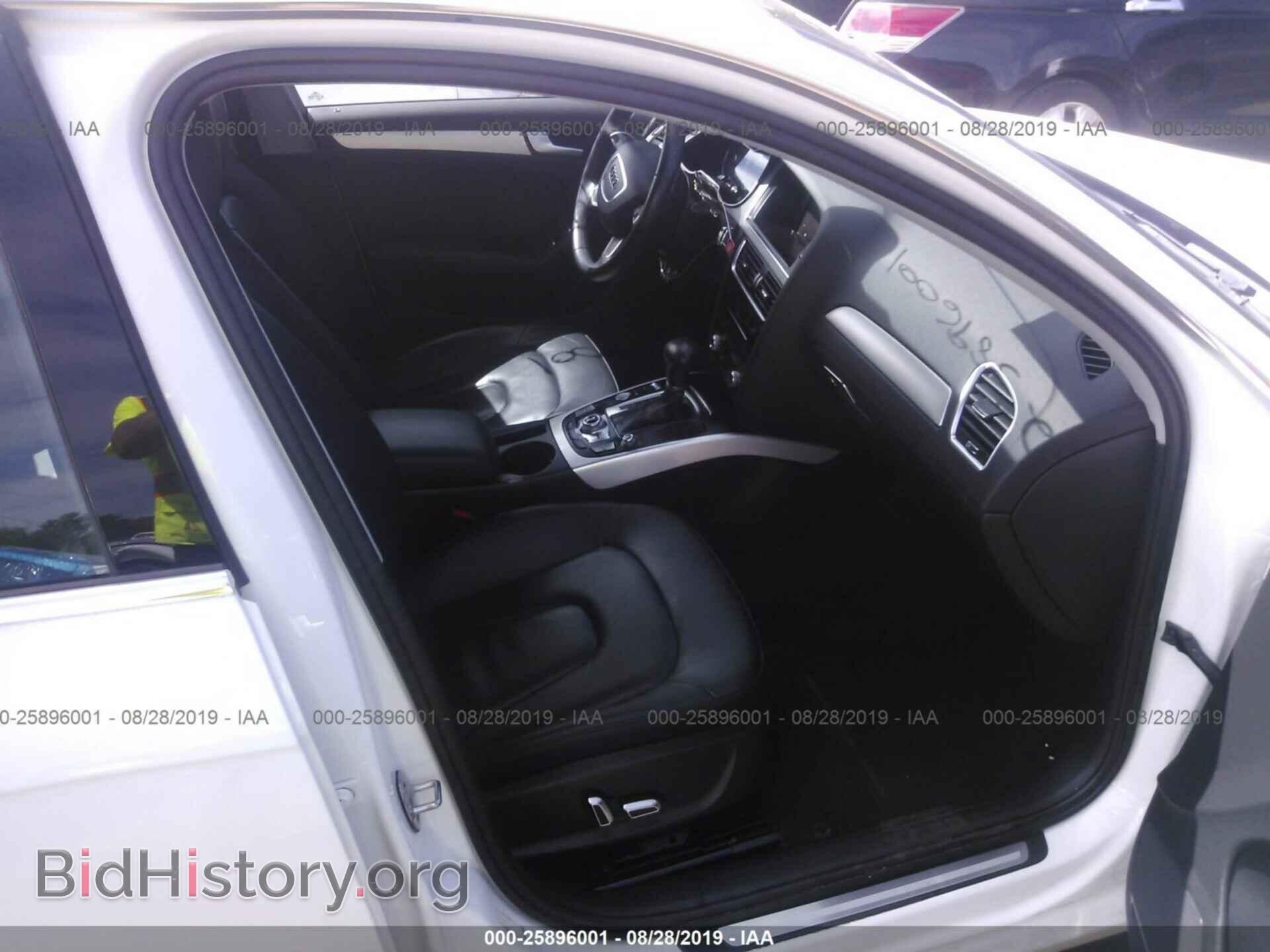 2013 AUDI A4 - VIN: WAUEFAFL5DN016891 - Photo 5