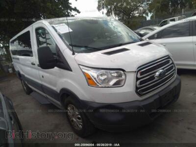 2017 Ford TRANSIT T-350, white — VIN 1FBZX2YM0HKB05132, IAAI