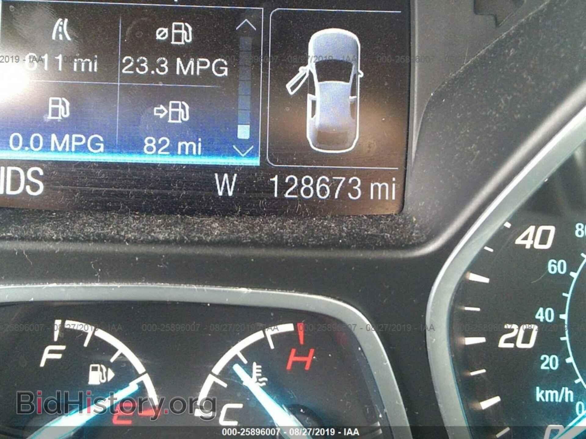 2014 FORD ESCAPE - VIN: 1FMCU9G91EUC98466 - Фото 7