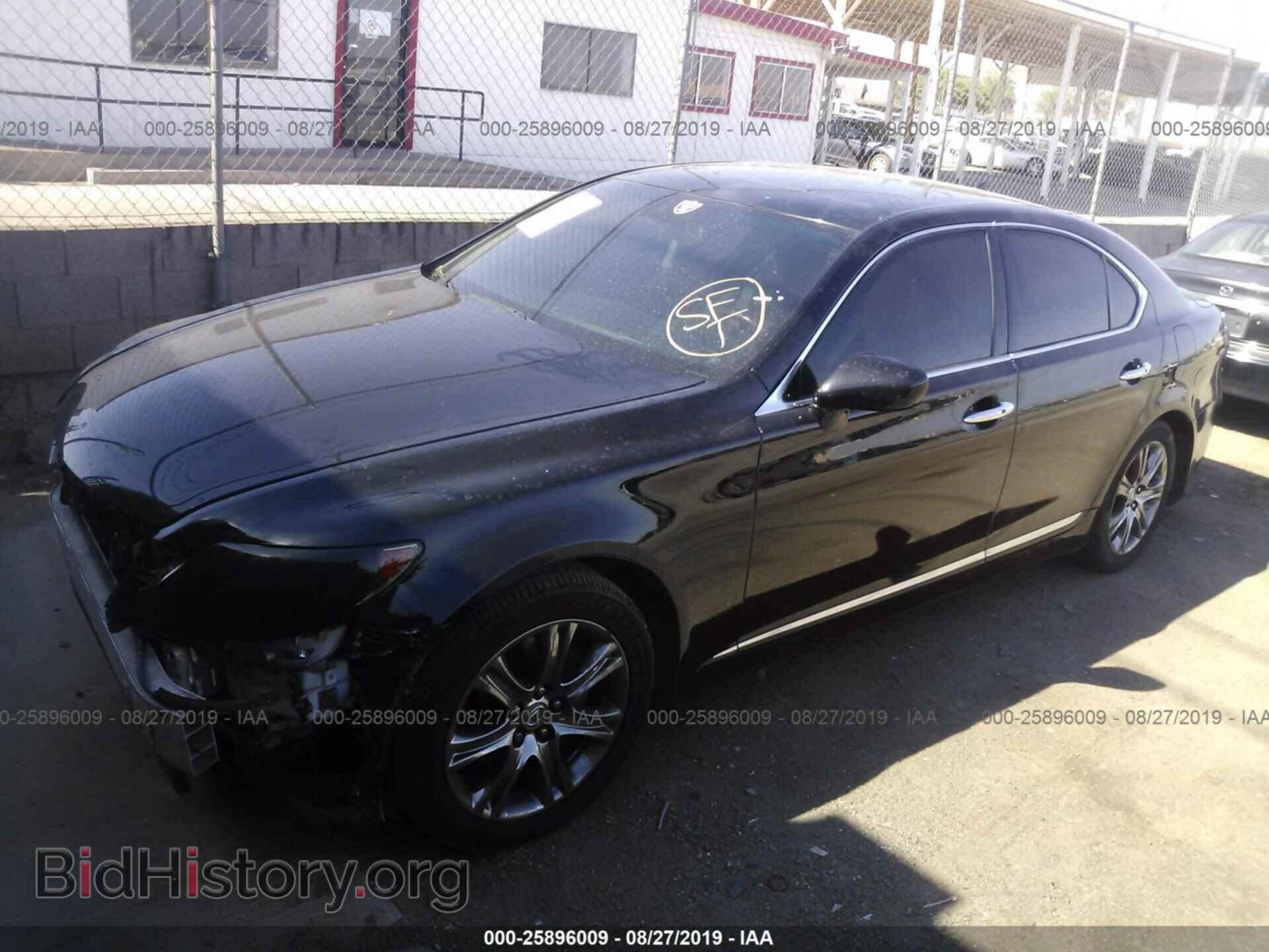 2008 LEXUS LS - VIN: JTHBL46F185056884 - Фото 2