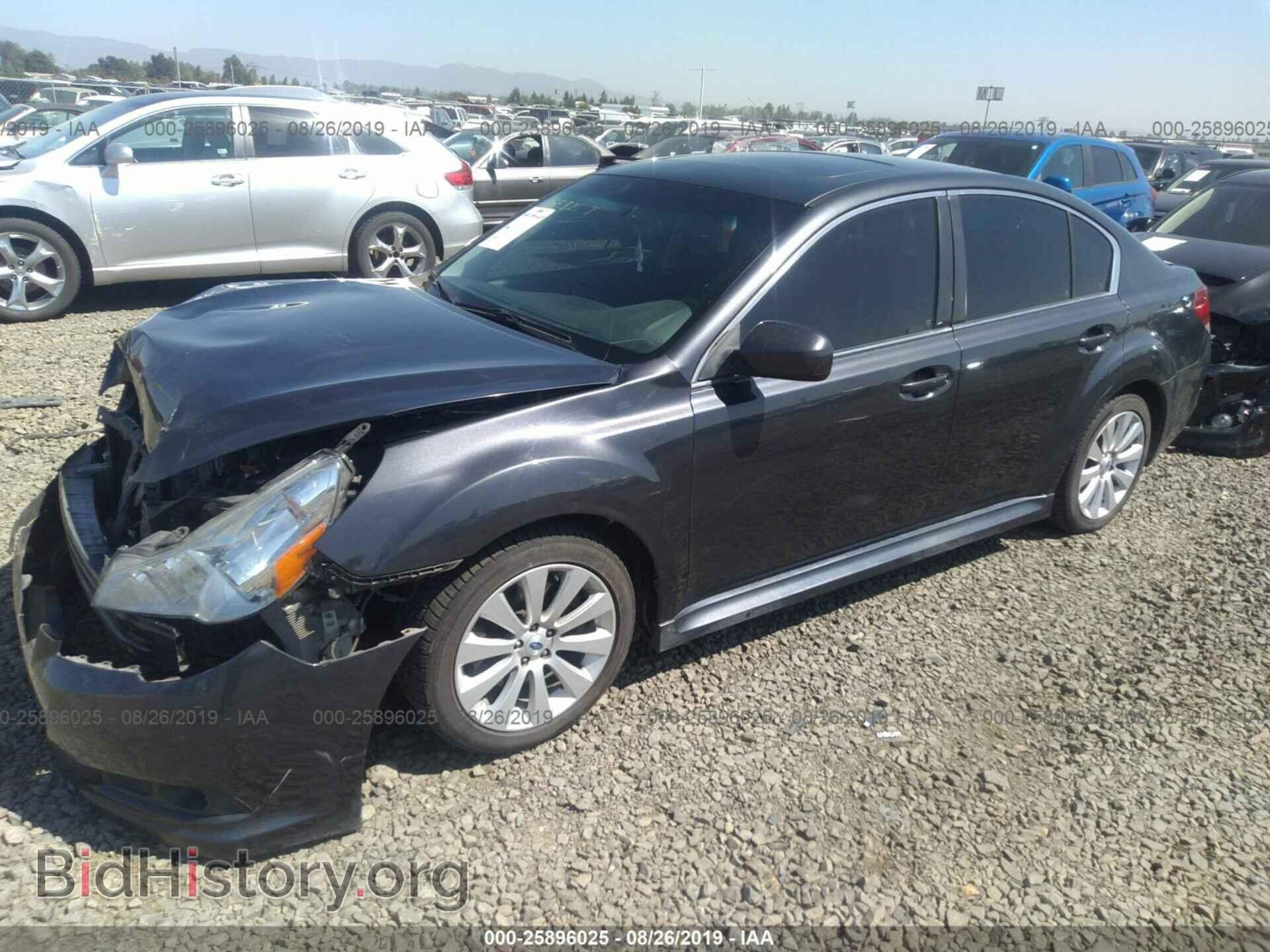 2012 SUBARU LEGACY - VIN: 4S3BMDL67C2004365 - Фото 2