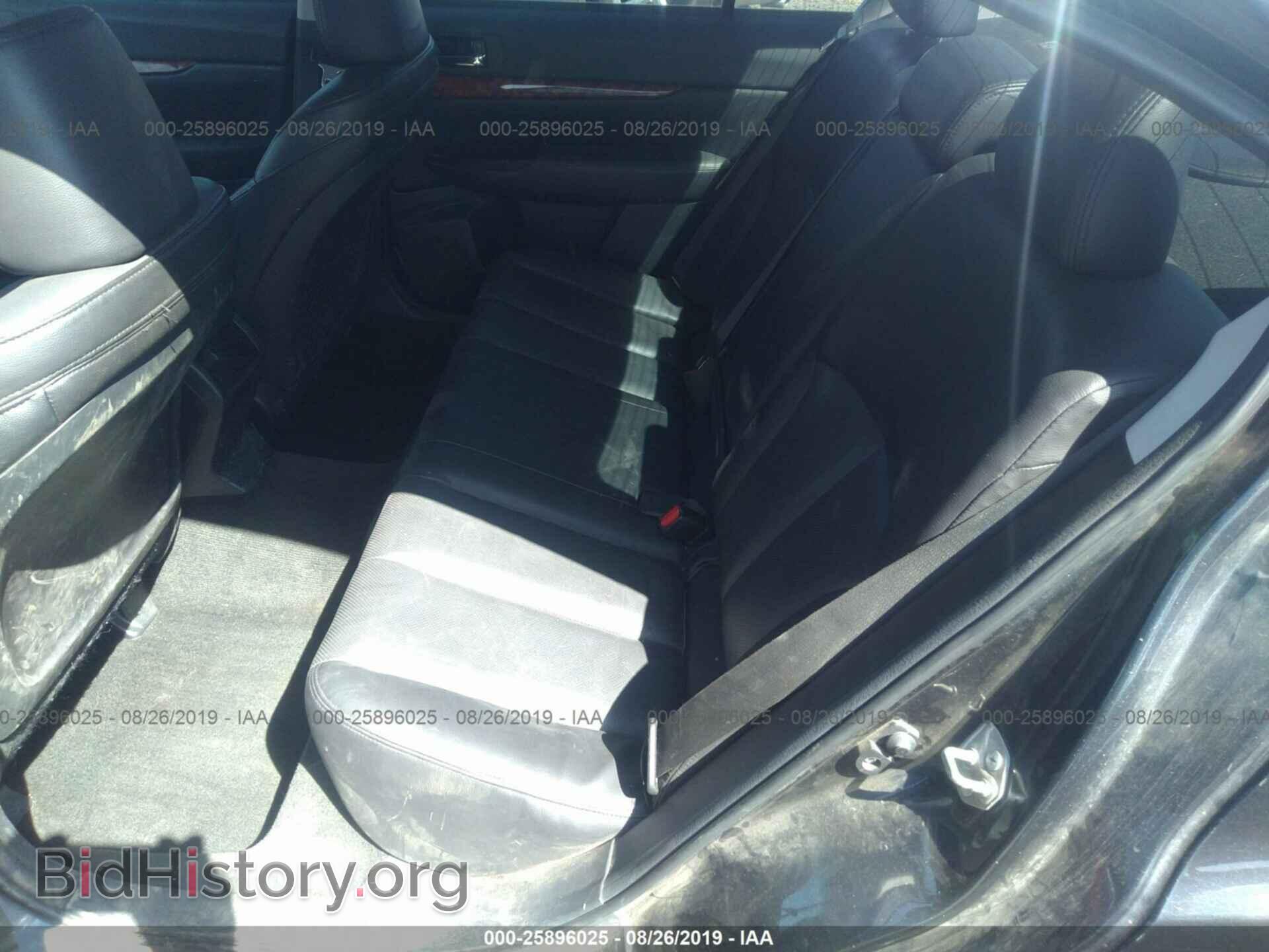 2012 SUBARU LEGACY - VIN: 4S3BMDL67C2004365 - Фото 8