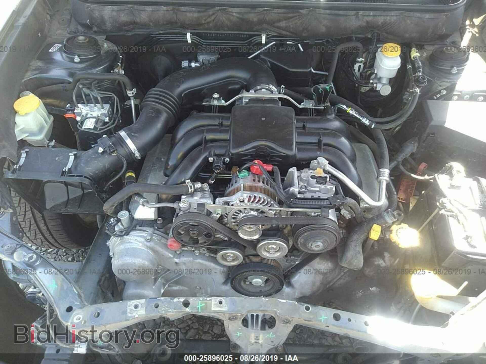 2012 SUBARU LEGACY - VIN: 4S3BMDL67C2004365 - Фото 10