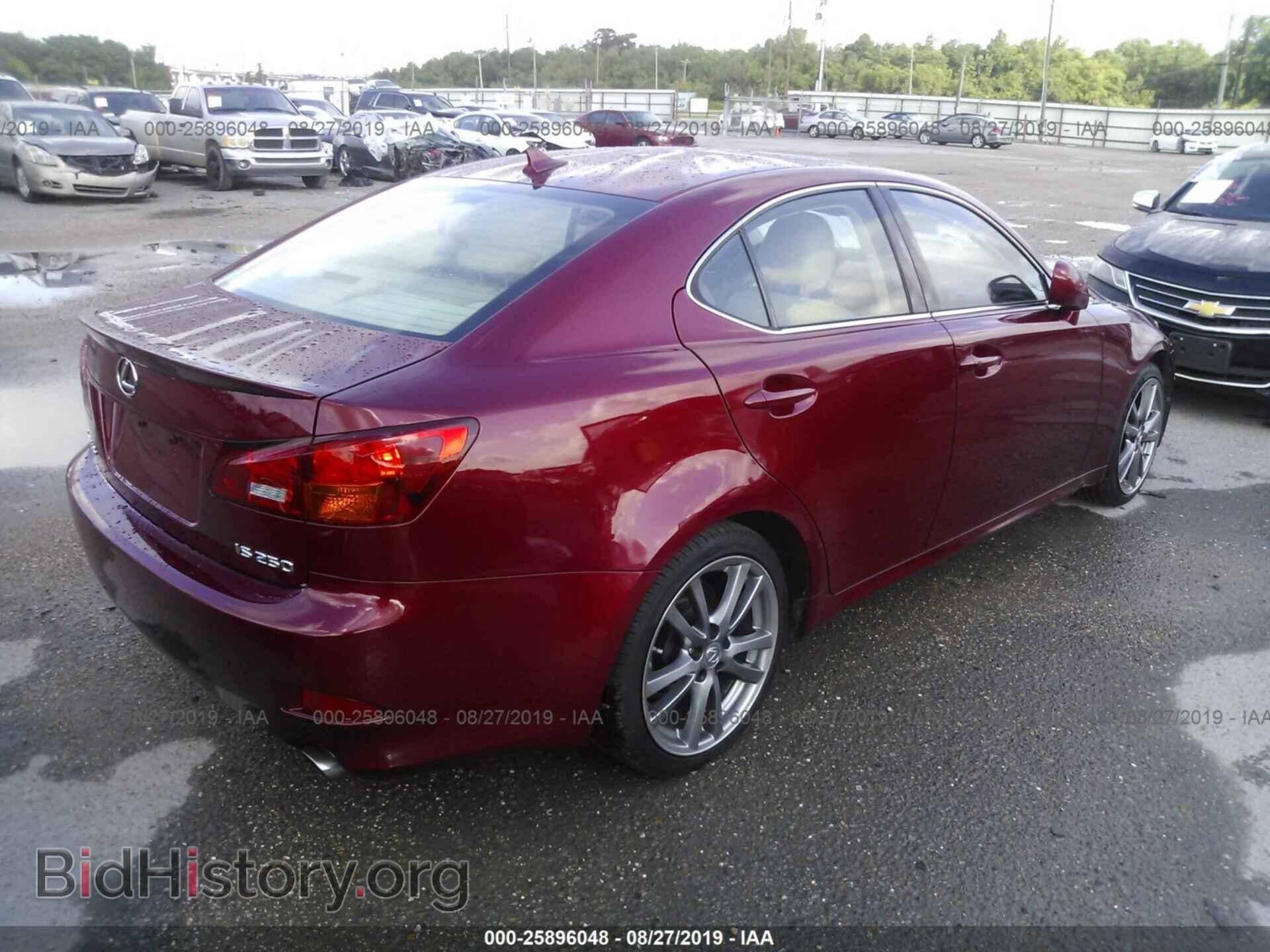 2008 LEXUS IS - VIN: JTHBK262785069398 - Photo 6