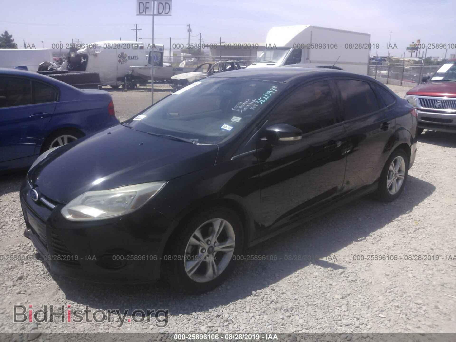 2013 FORD FOCUS - VIN: 1FADP3F25DL362097 - Фото 2