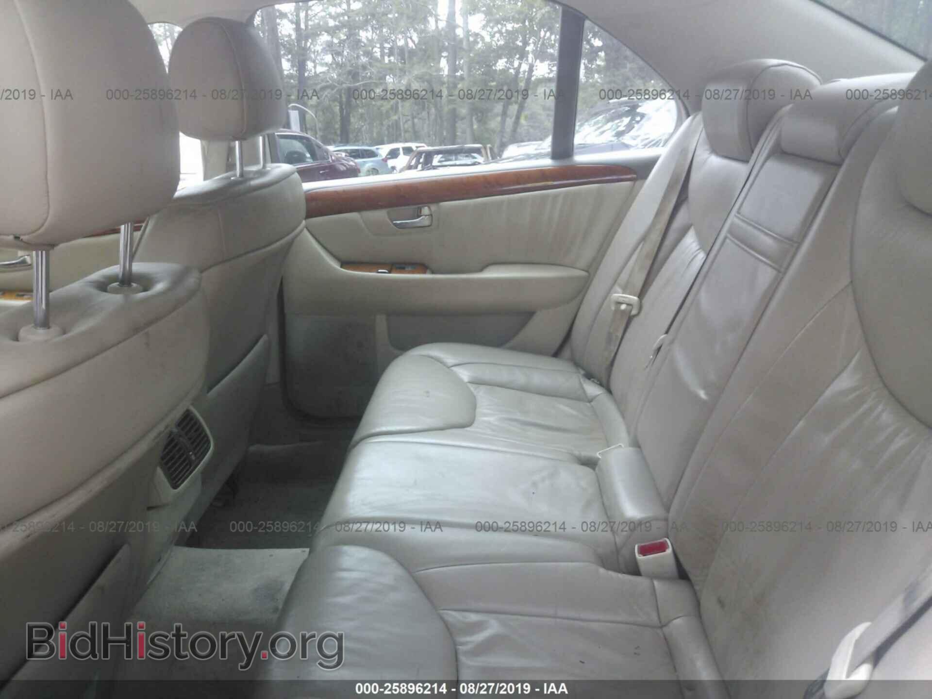 2002 LEXUS LS - VIN: JTHBN30F620091860 - Фото 8
