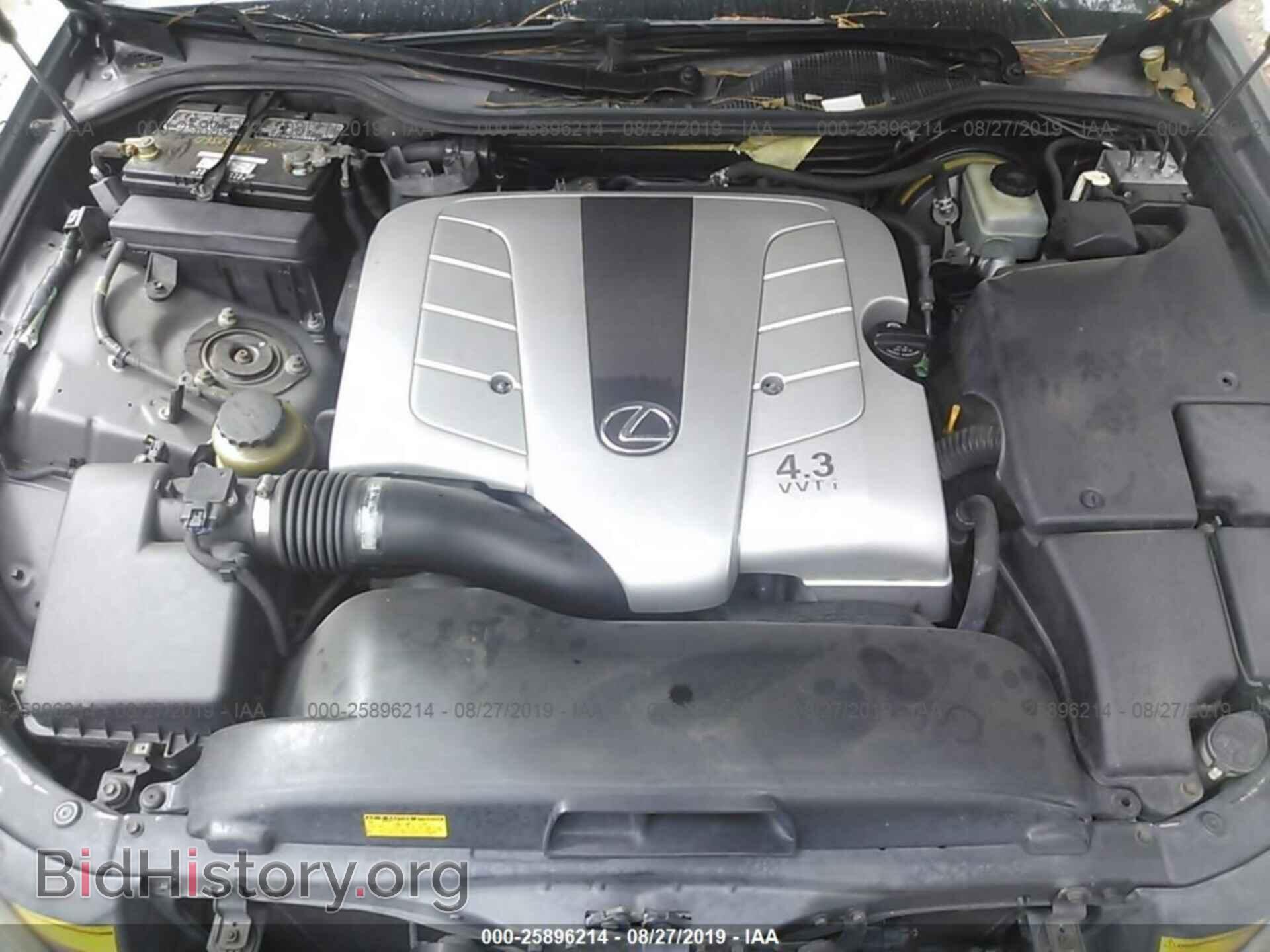 2002 LEXUS LS - VIN: JTHBN30F620091860 - Фото 10