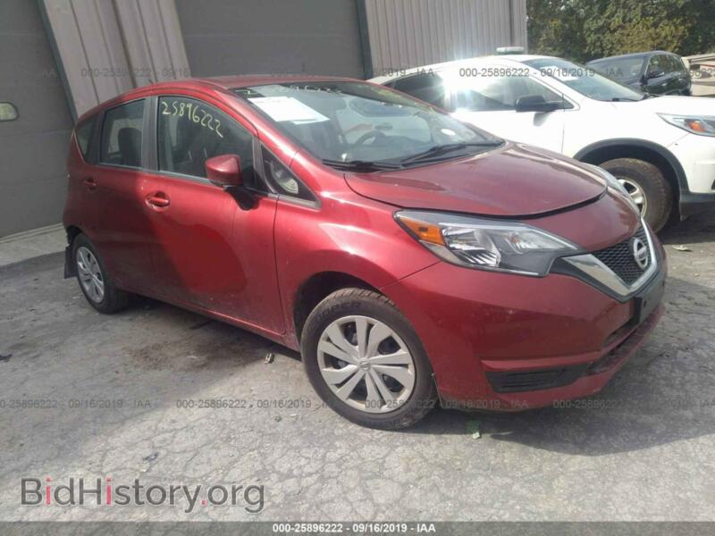2017 Nissan VERSA NOTE S/S Plus/SV/SL/SR (VIN 3N1CE2CPXHL367329) — фото 1 из 10, IAAI, повреждение: задняя часть