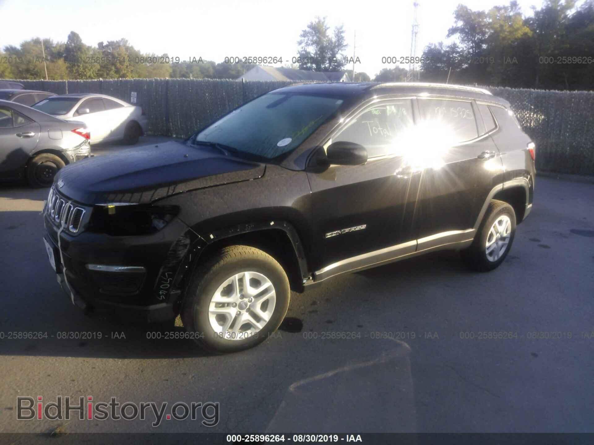 2018 JEEP COMPASS - VIN: 3C4NJDAB5JT484360 - Фото 2
