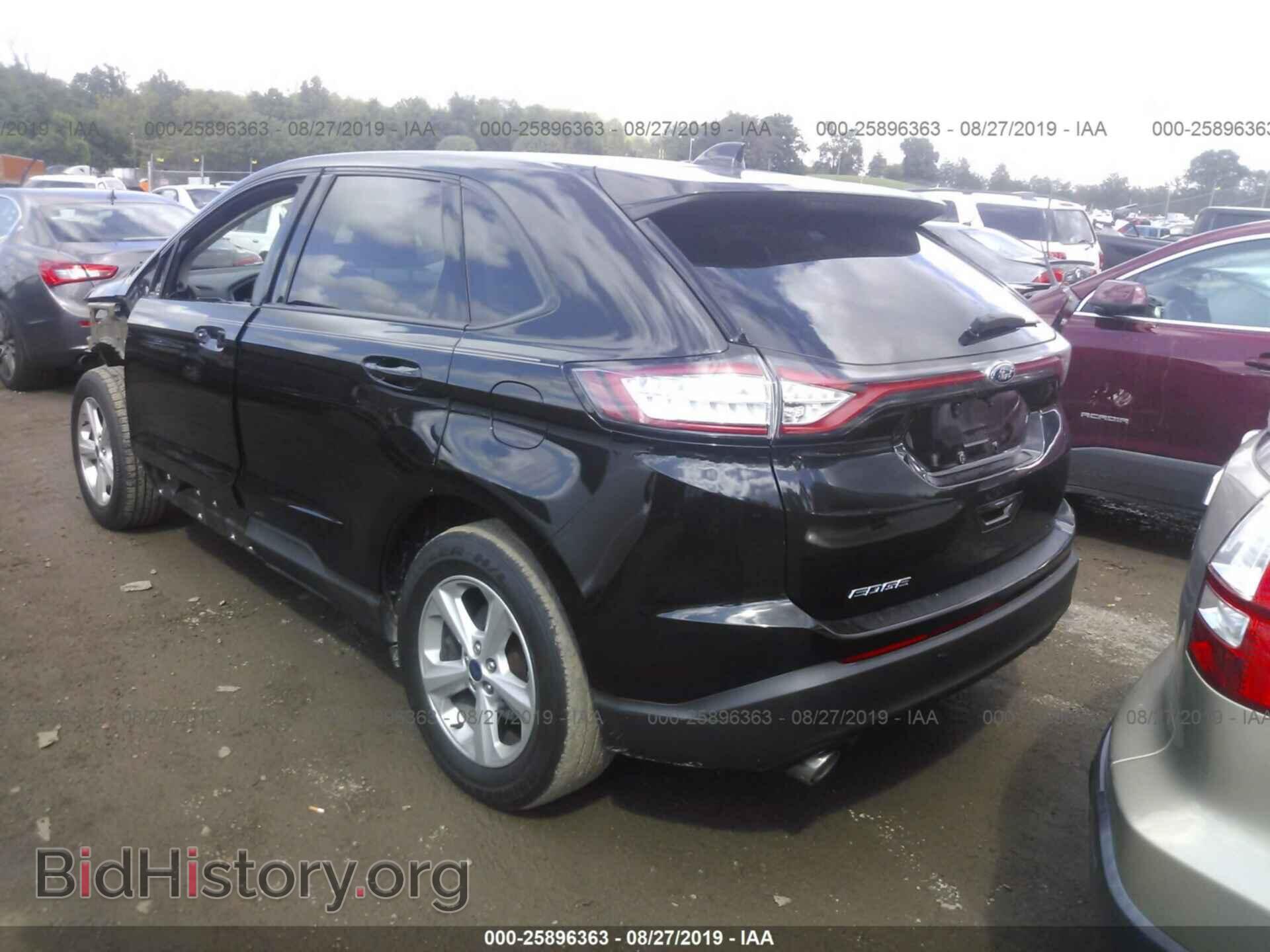 2015 FORD EDGE - VIN: 2FMTK3G83FBB39661 - Фото 3