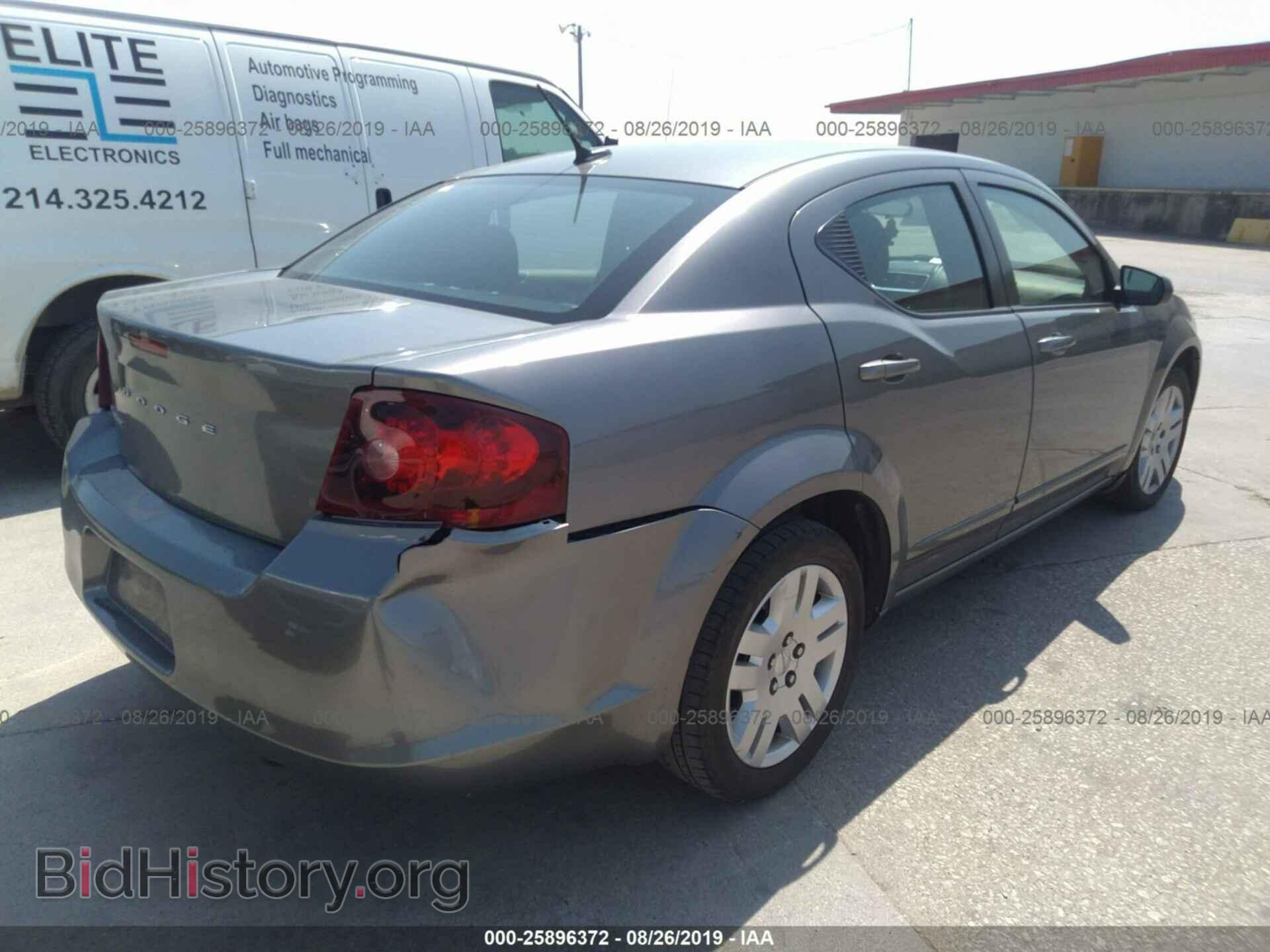 2012 DODGE AVENGER - VIN: 1C3CDZAB8CN323147 - Фото 4