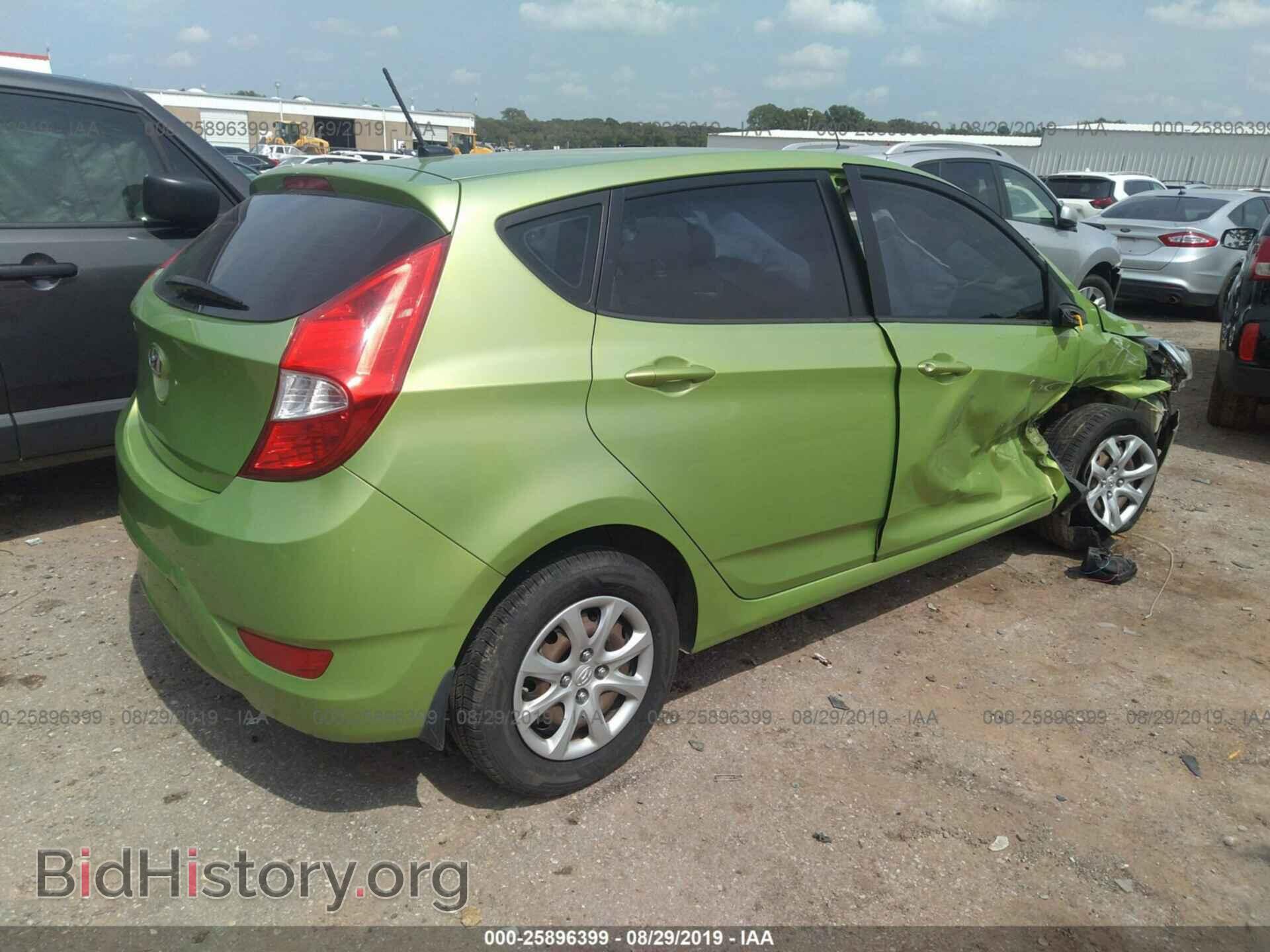 2012 HYUNDAI ACCENT - VIN: KMHCT5AE9CU033468 - Фото 4