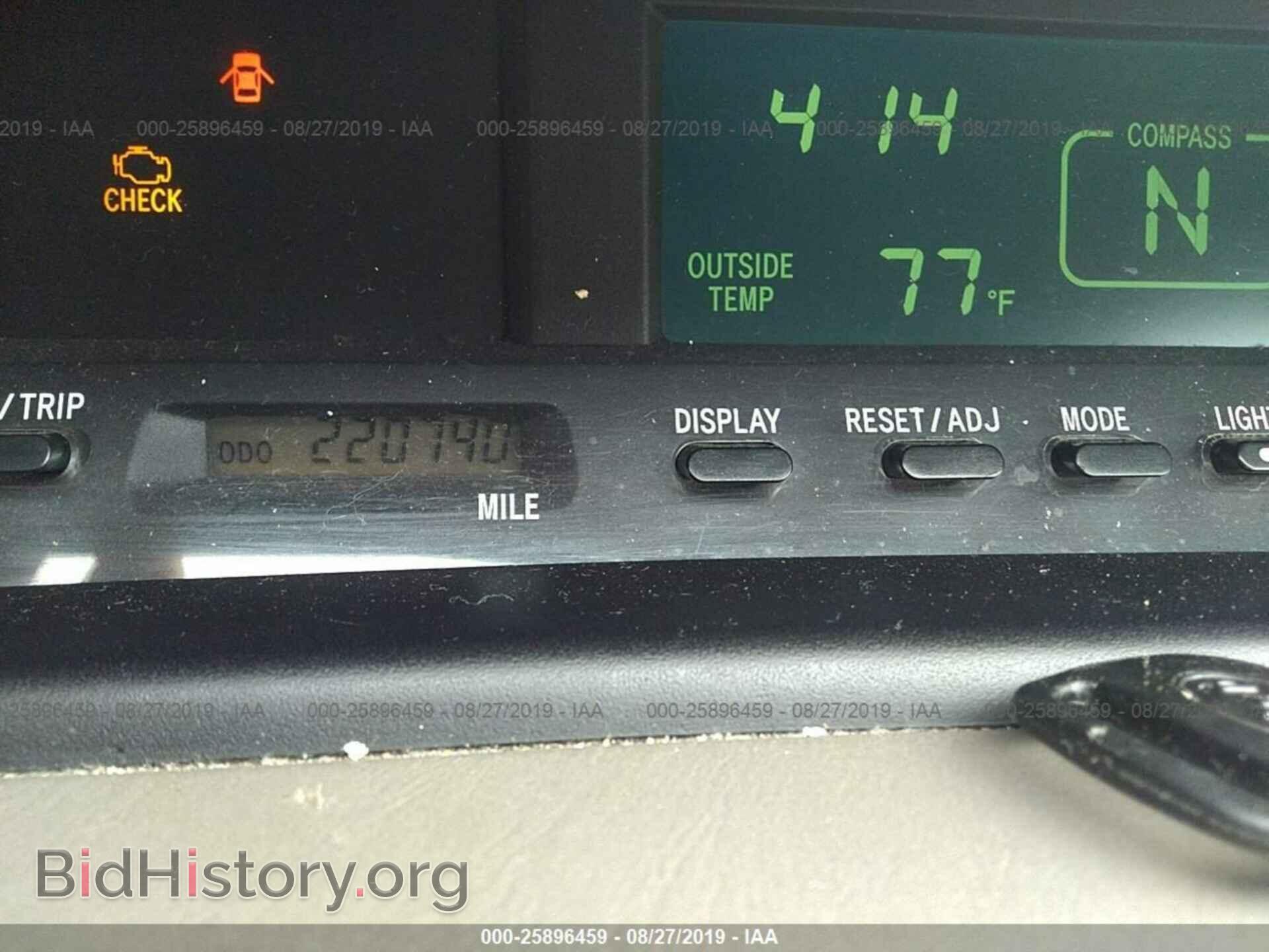 2002 TOYOTA AVALON - VIN: 4T1BF28B32U205103 - Фото 7