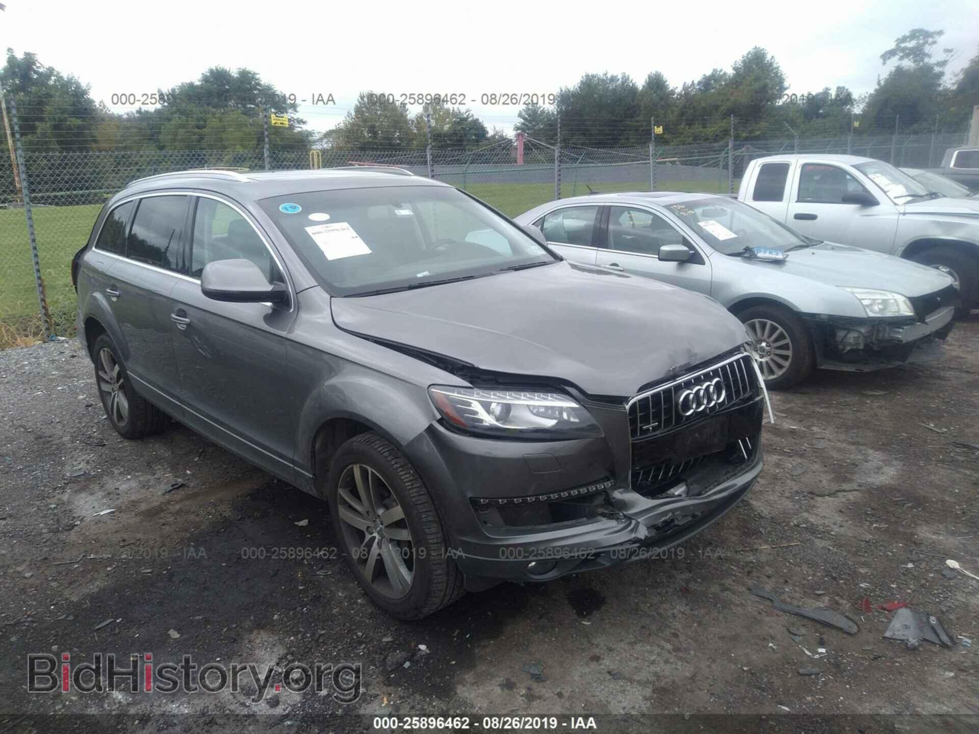 Photo WA1LGAFE2DD001631 - AUDI Q7 2013