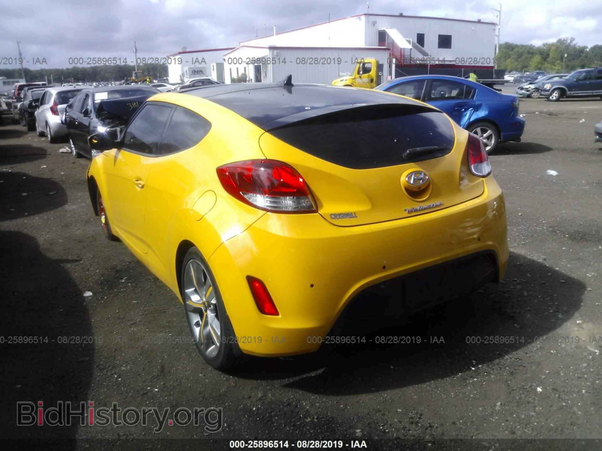 2012 HYUNDAI VELOSTER - VIN: KMHTC6AD5CU033206 - Фото 3