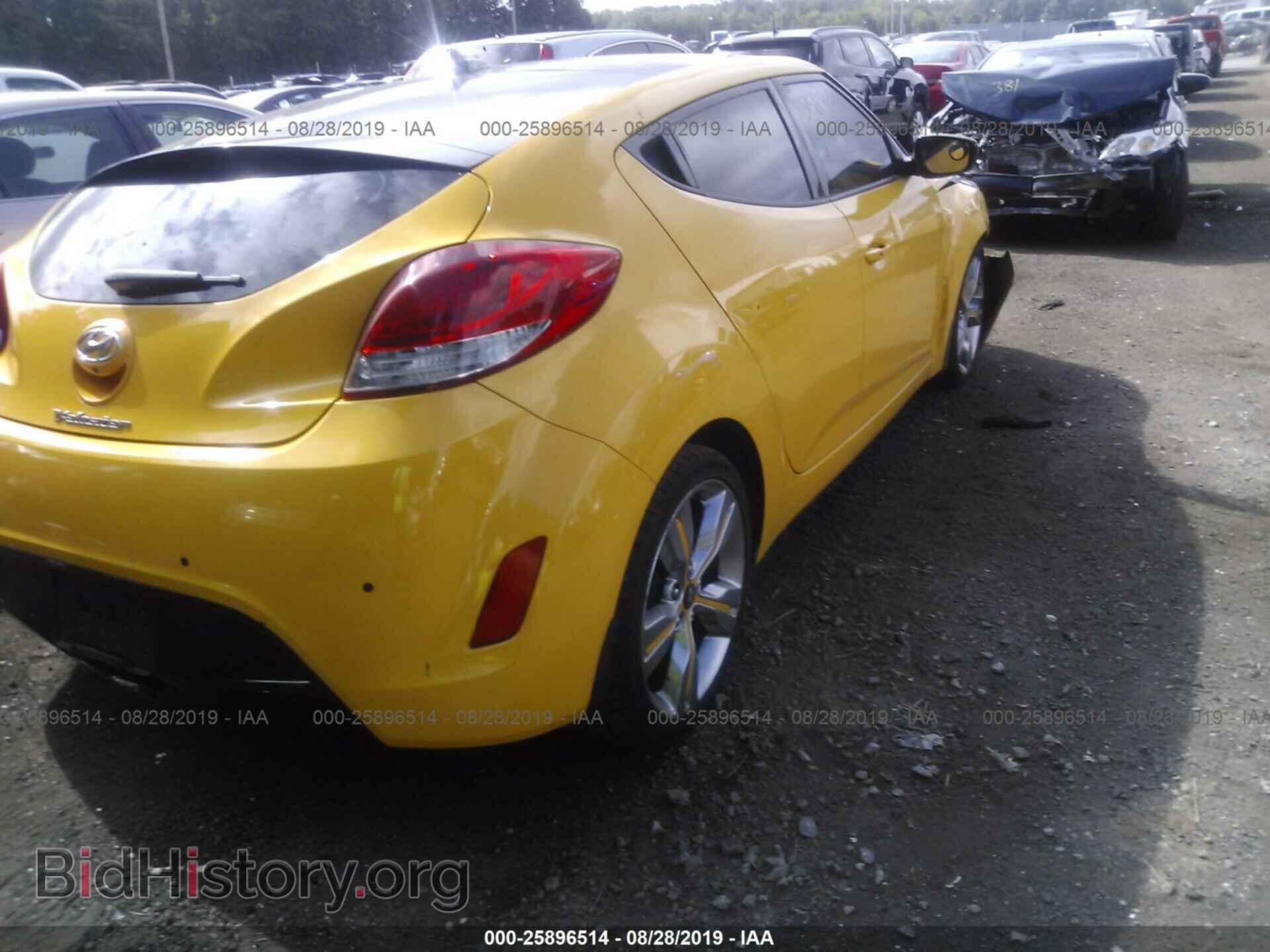 2012 HYUNDAI VELOSTER - VIN: KMHTC6AD5CU033206 - Фото 4