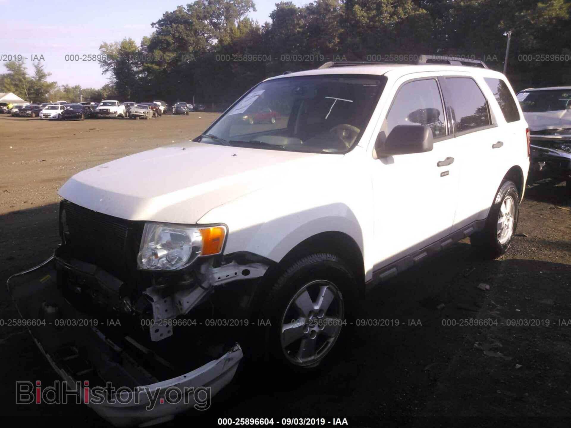2009 FORD ESCAPE - VIN: 1FMCU93G89KC49657 - Фото 2