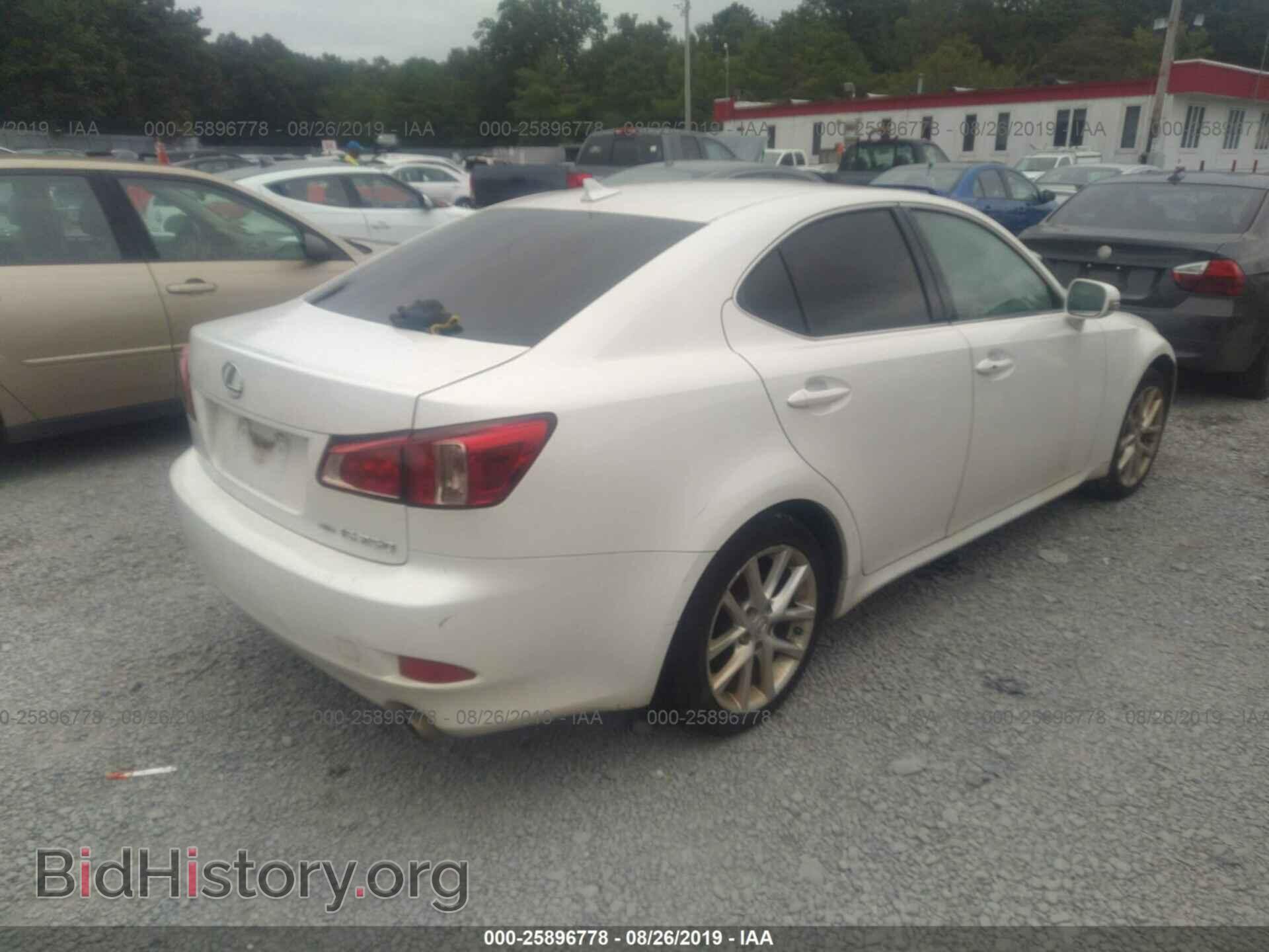 2011 LEXUS IS - VIN: JTHCF5C28B5048307 - Photo 4