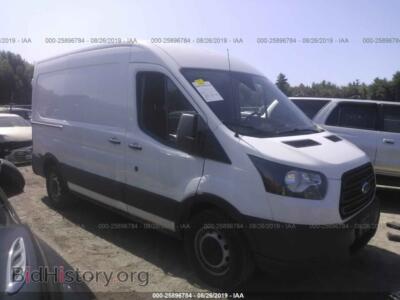 2015 Ford TRANSIT T-150, белый — VIN 1FTYE1CM4FKA80621, IAAI