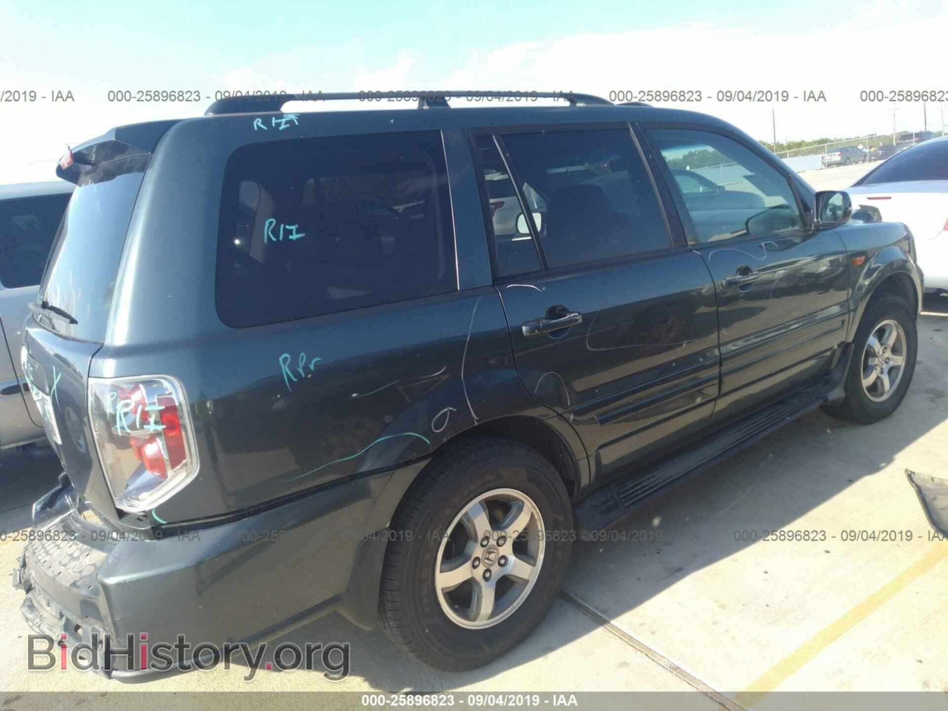 2006 HONDA PILOT - VIN: 5FNYF28676B031942 - Фото 4