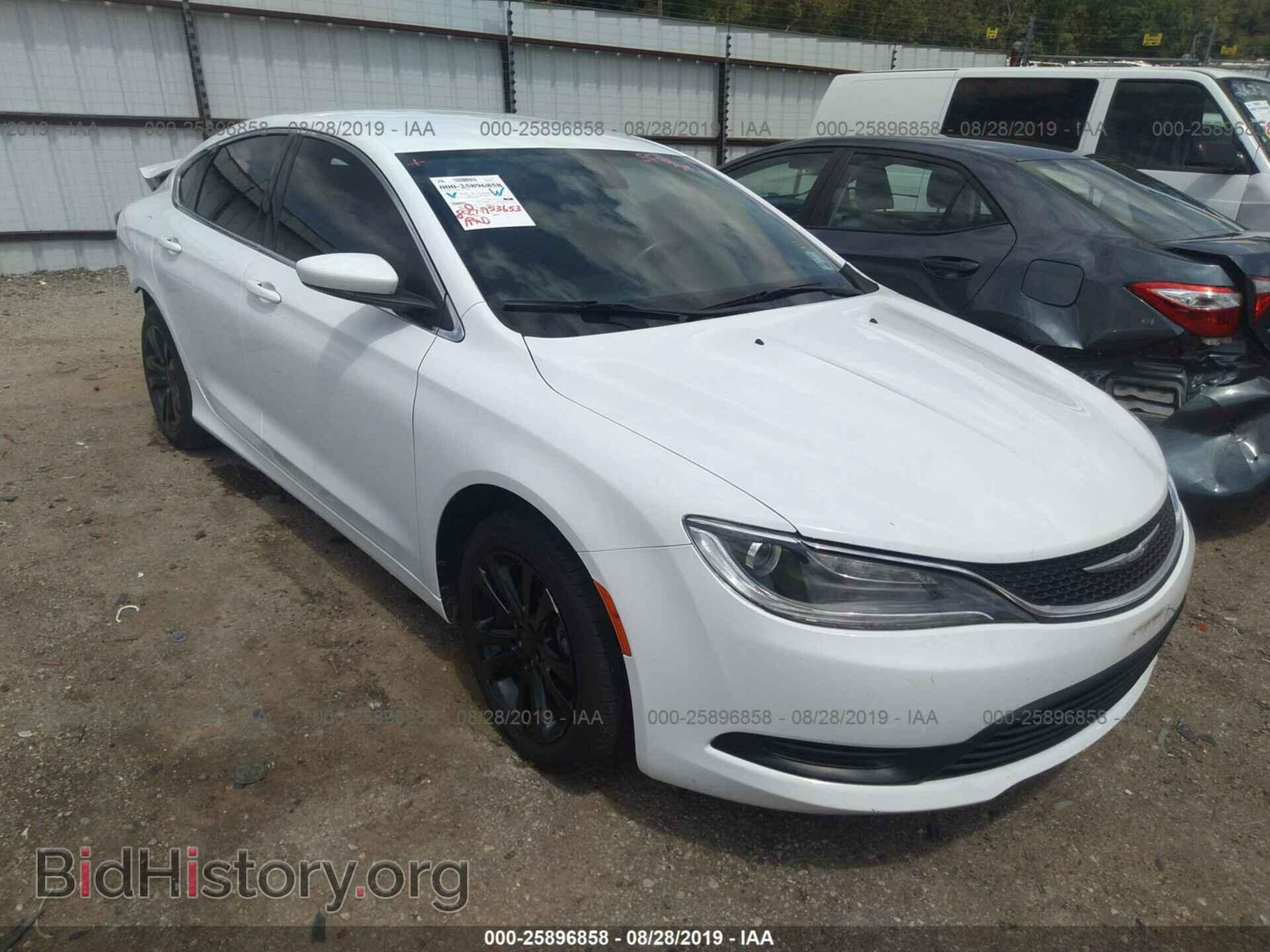 Photo 1C3CCCFB0GN196456 - CHRYSLER 200 2016
