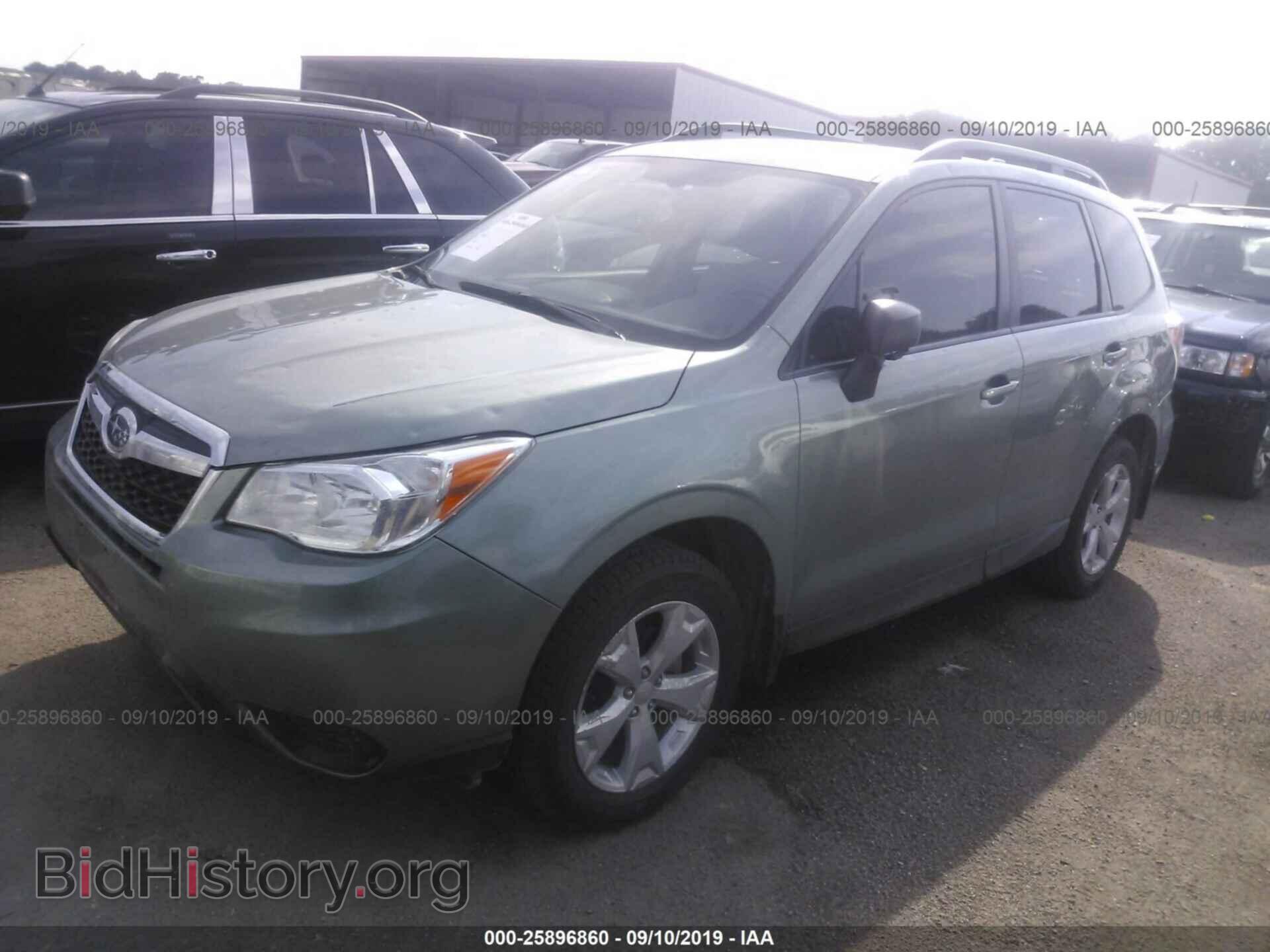 2016 SUBARU FORESTER - VIN: JF2SJABCXGH452490 - Фото 2