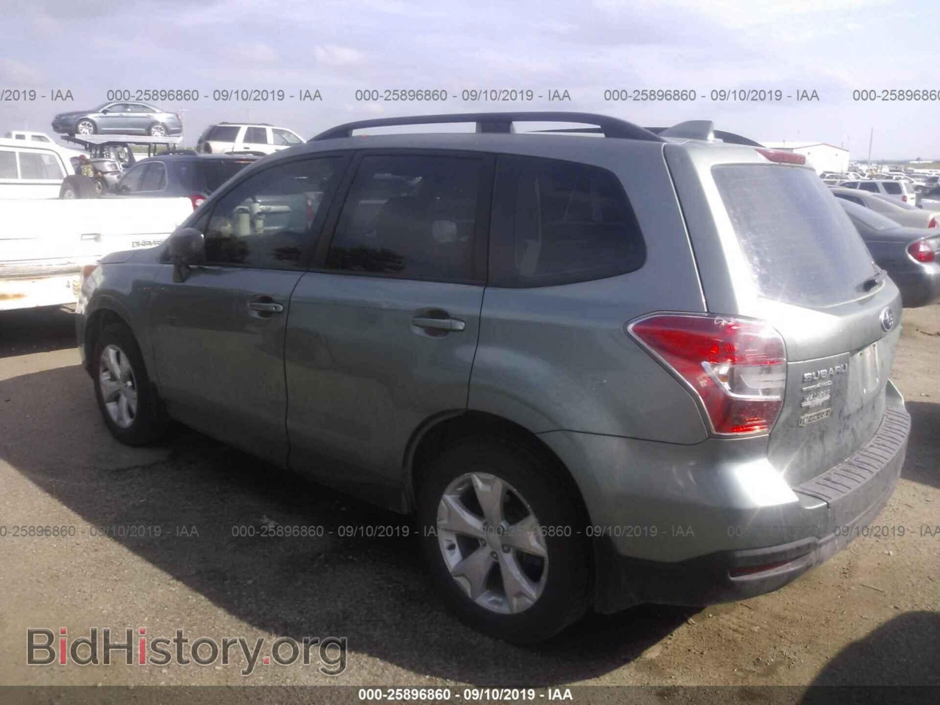 2016 SUBARU FORESTER - VIN: JF2SJABCXGH452490 - Фото 3