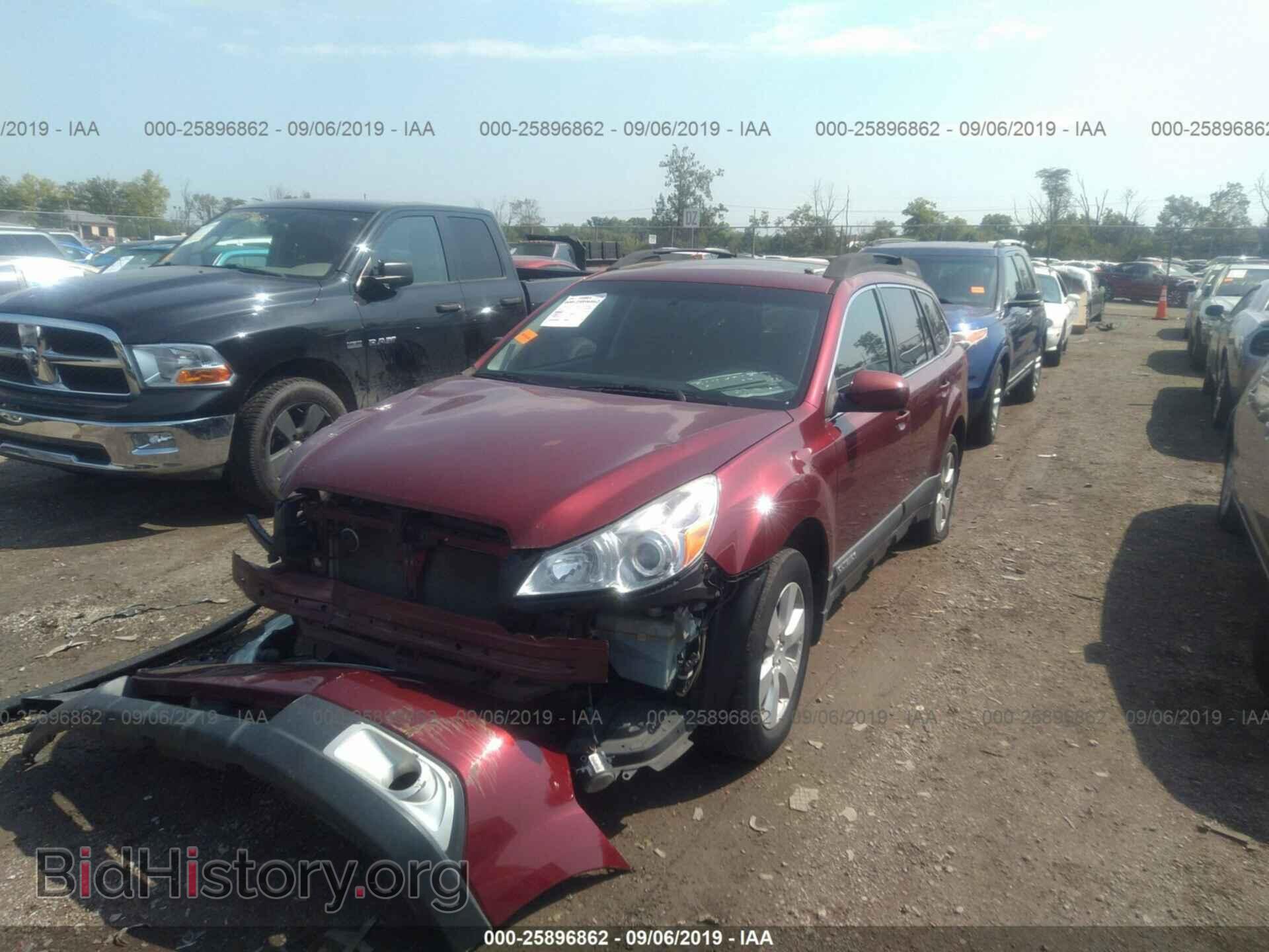 2012 SUBARU OUTBACK - VIN: 4S4BRCGC0C3253334 - Фото 2
