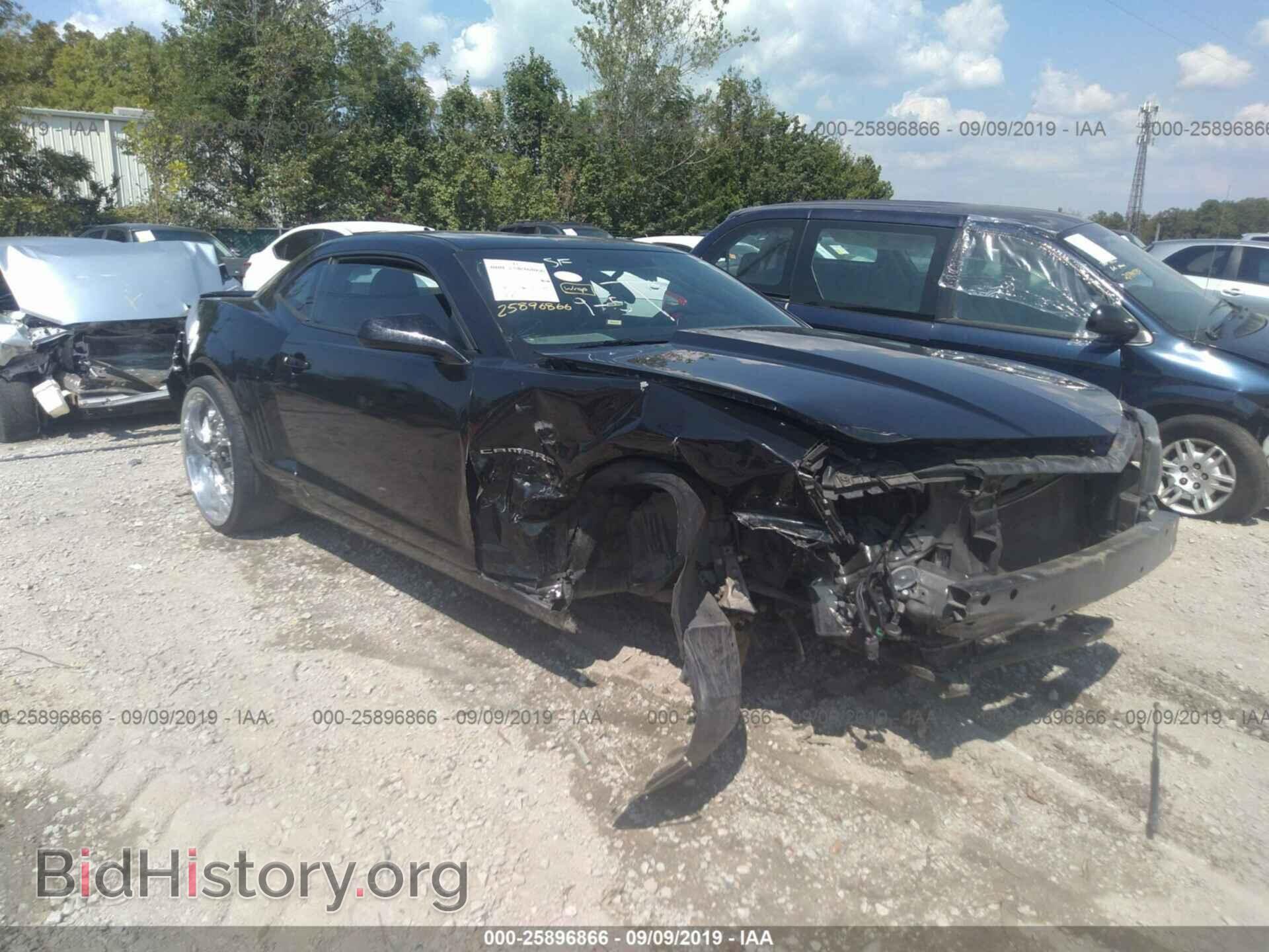 Photo 2G1FA1E33C9162563 - CHEVROLET CAMARO 2012